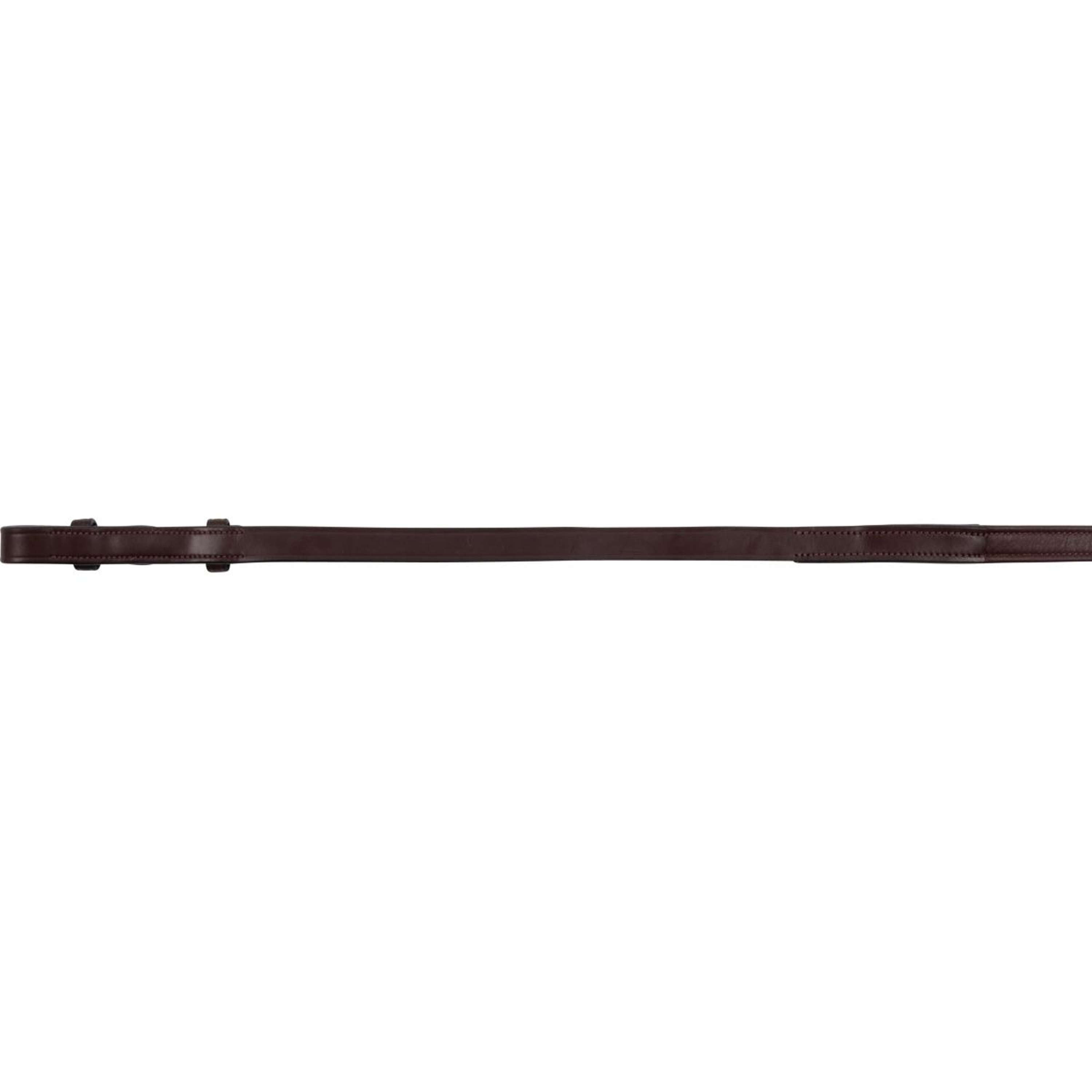 Montar Rênes Leather/Caoutchouc Frech Hooks Eco Marron
