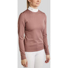 Montar T-shirt de Concours MoEmilia Longues Manches Dusty Rose