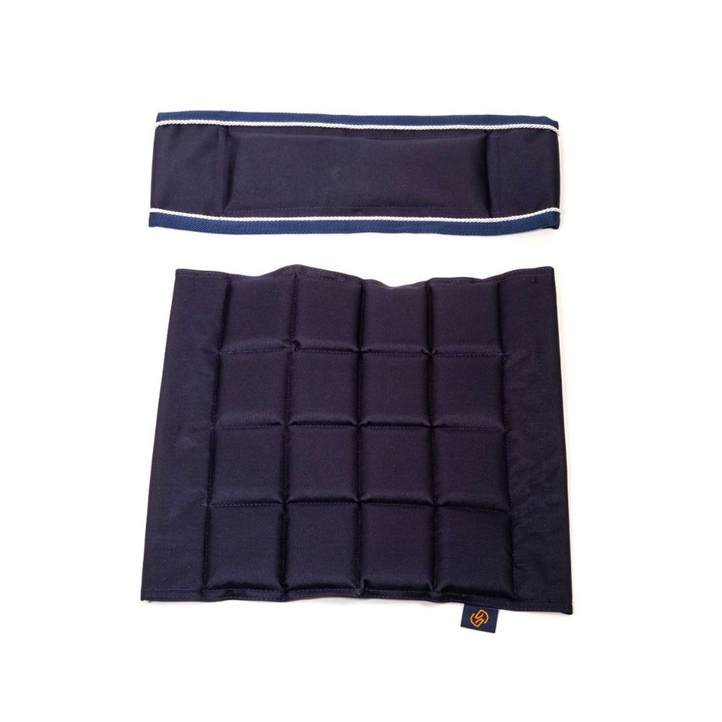 Trust Seat and Back for Director Chair Navy/Silver