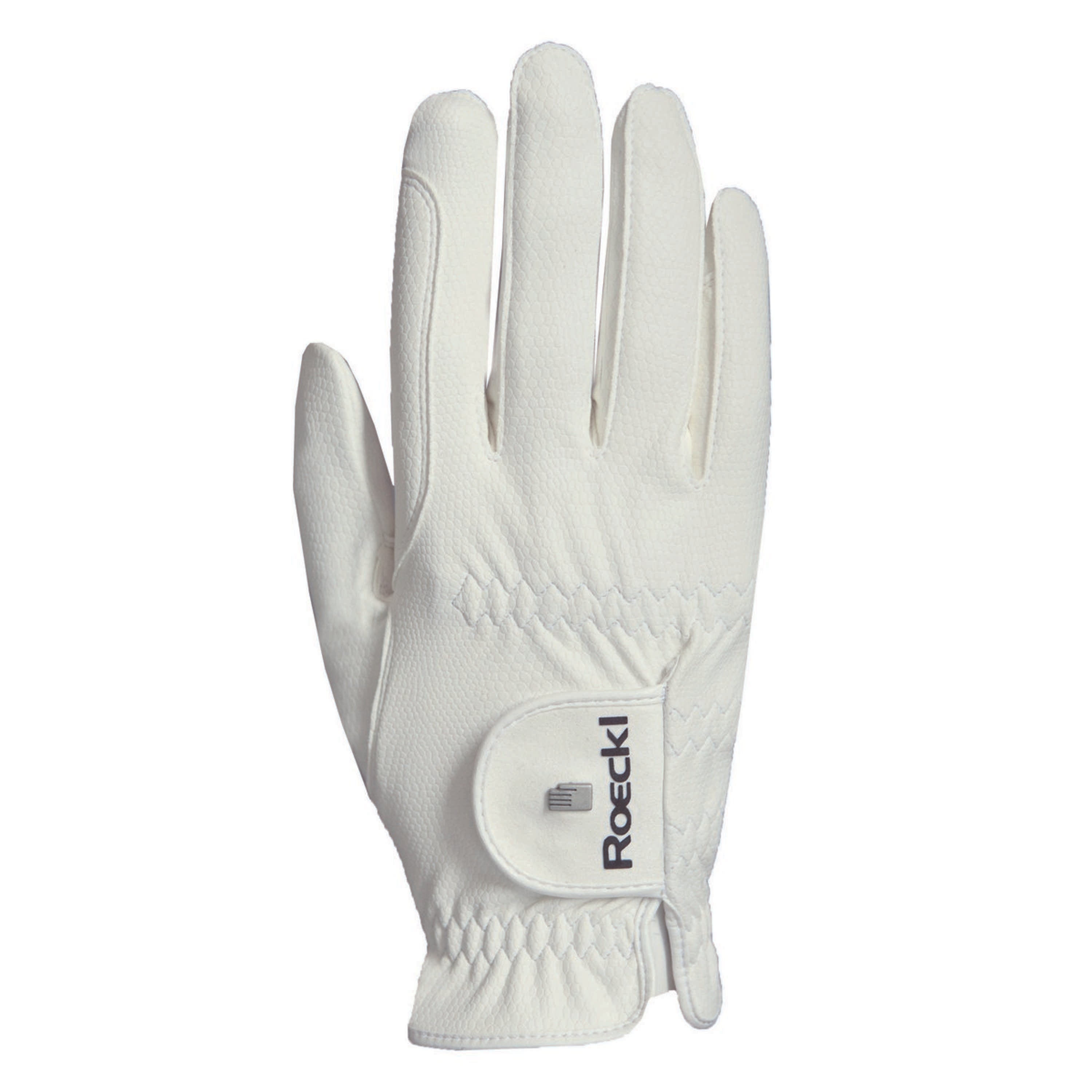 Roeckl Gants d'Équitation Roeck-Grip Pro Blanc