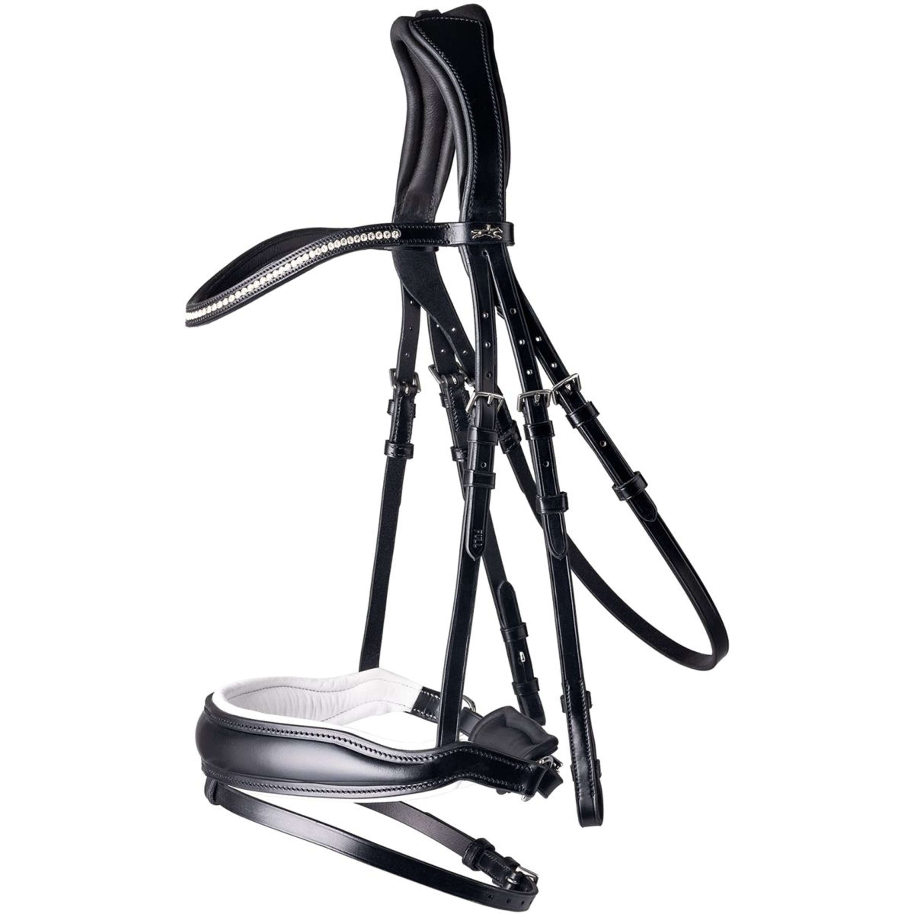 Schockemöhle Bride Premium sports Stanford Noir/Blanc
