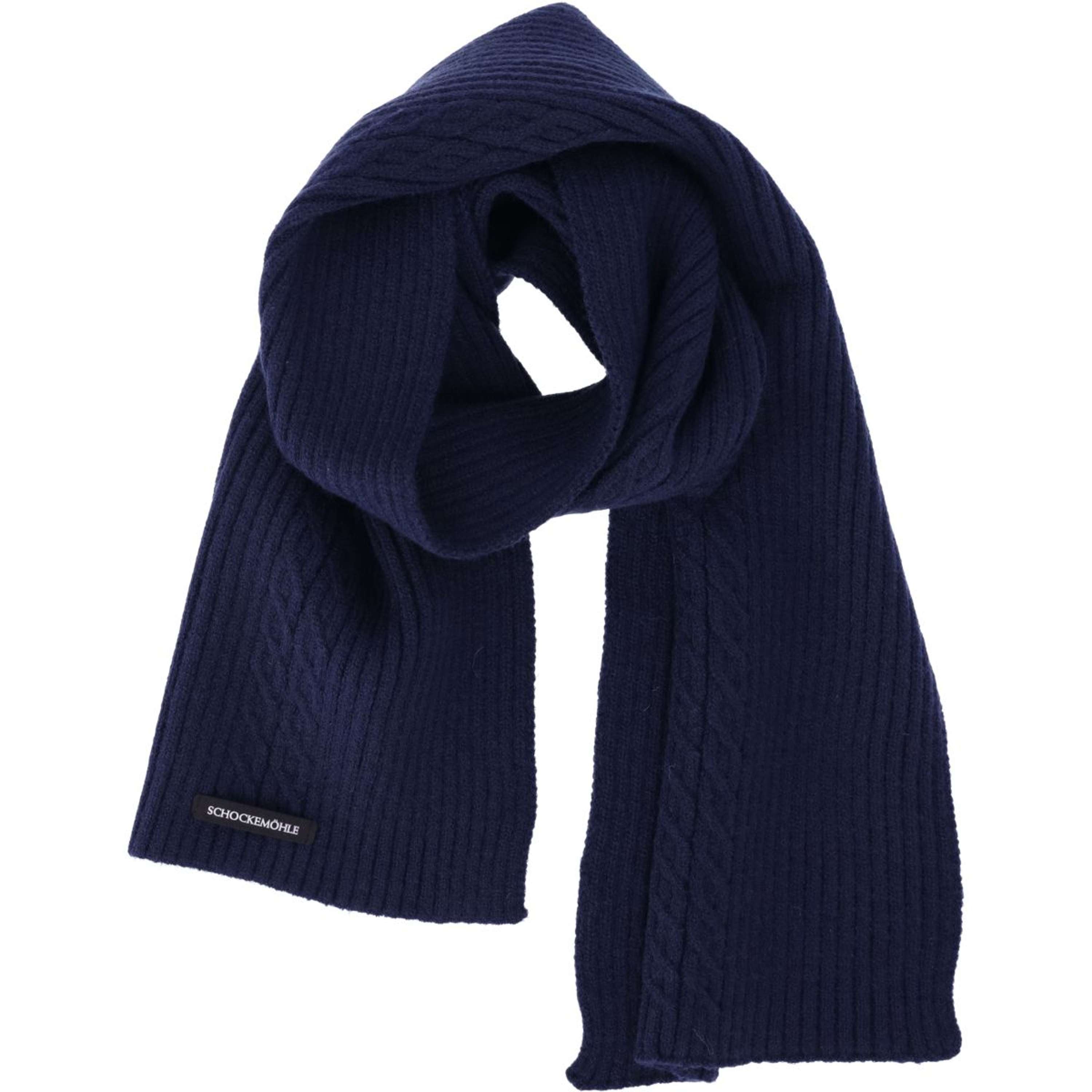 Schockemöhle Echarpe Braided Style Marin foncé