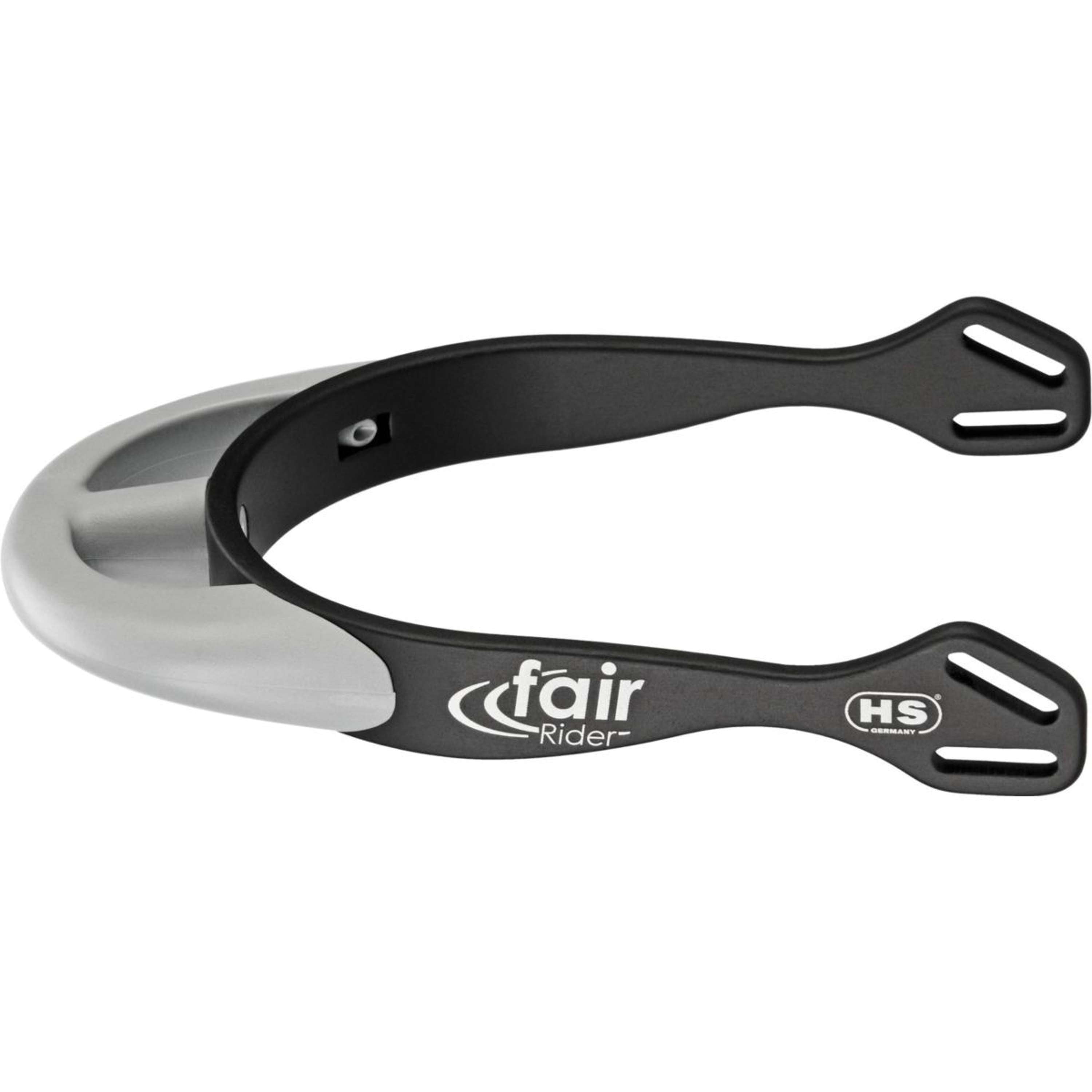 Sprenger Eperons Fairrider Half Round Noir/Argent