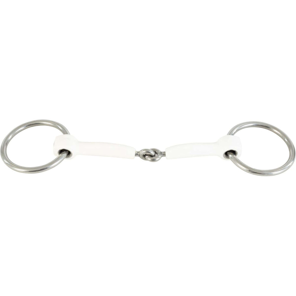 Trust Mors de Filet Inno Sense Bradoon Jointed Soft 12mm Blanc