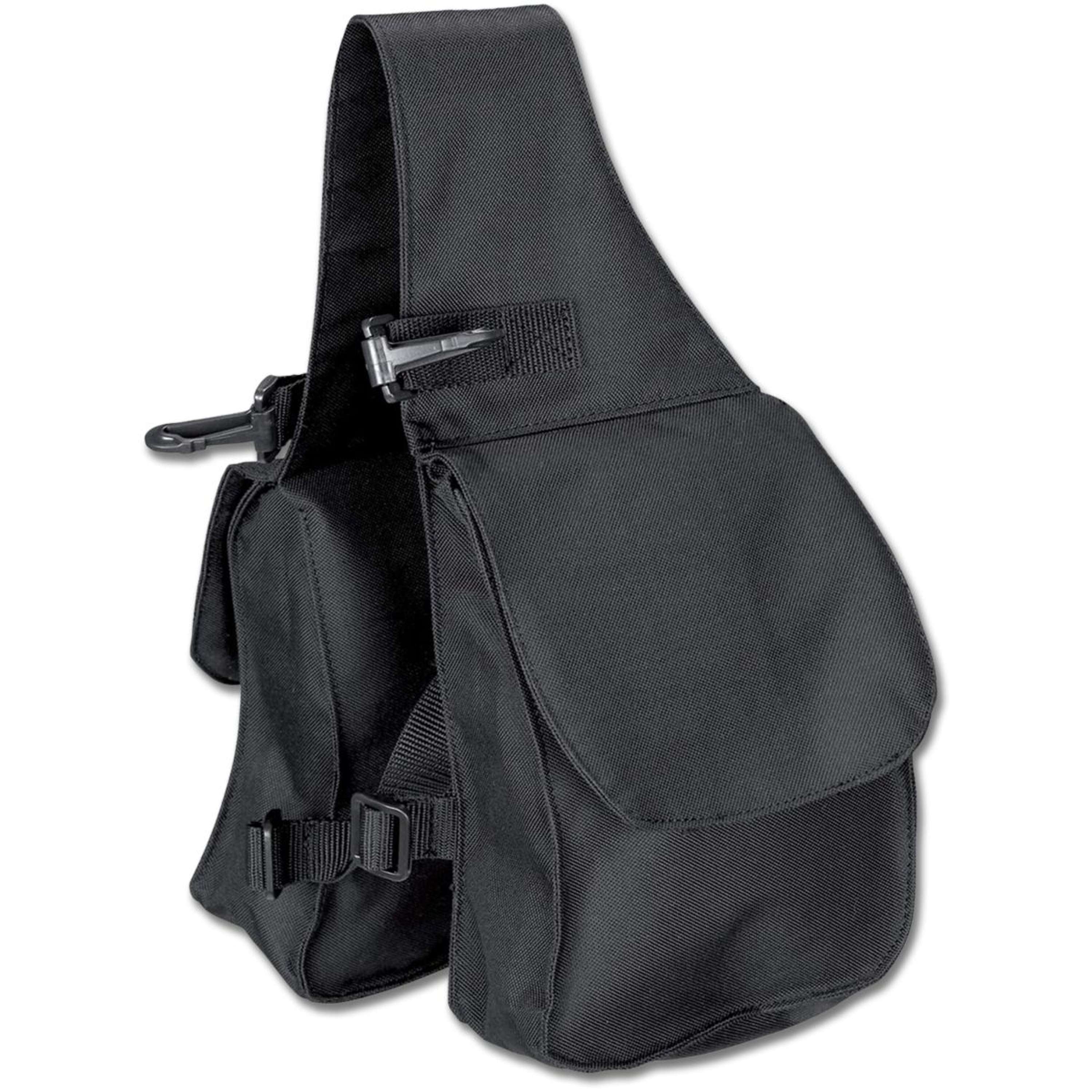 Waldhausen Sacoche de Selle Double Avant Noir