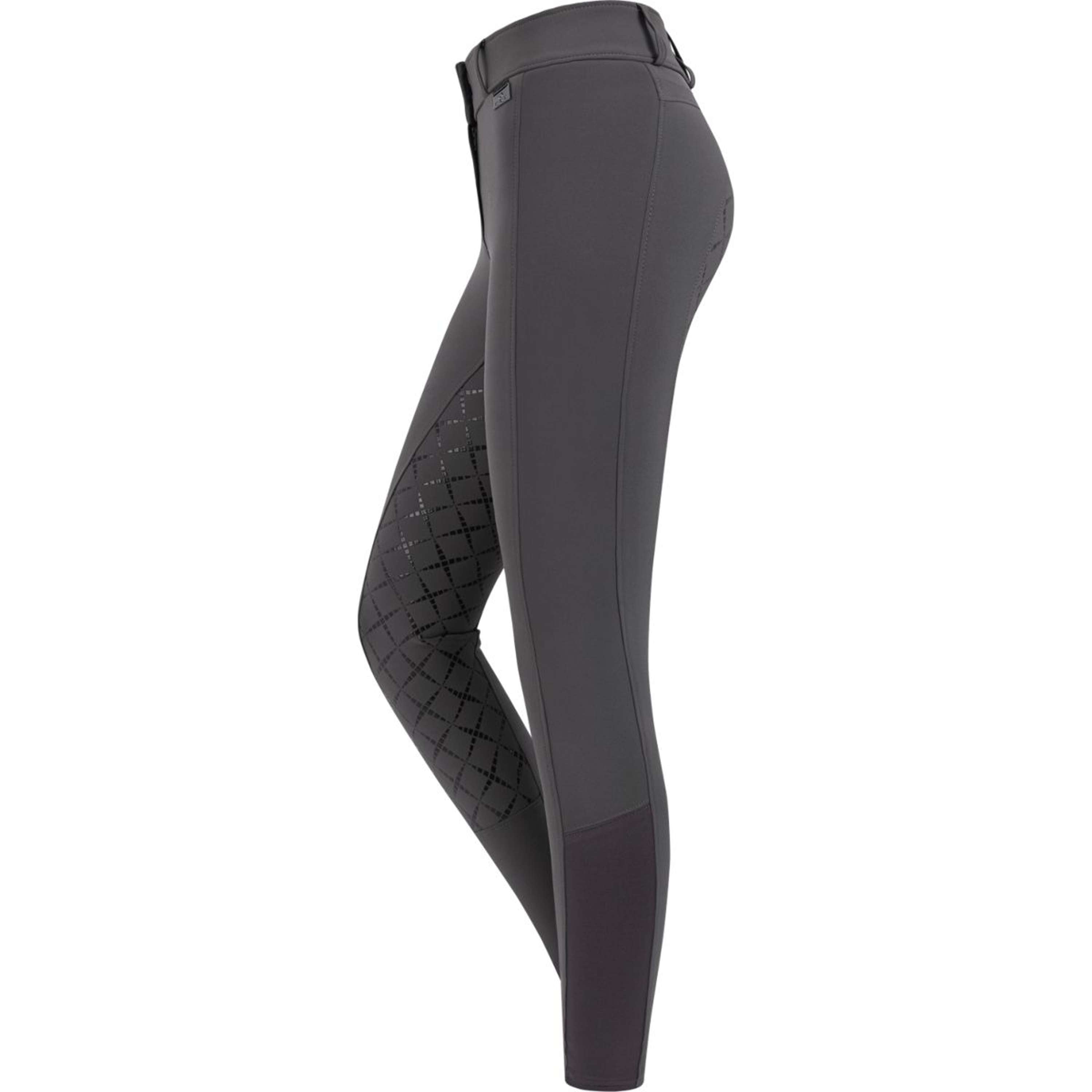 ELT Pantalon d'Équitation Micro Sport High Waist Silicone Asphalt
