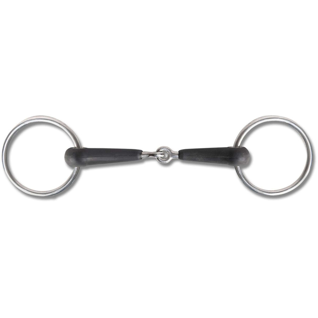 Waldhausen Mors de Filet 15mm Simple Brisé en Caoutchouc