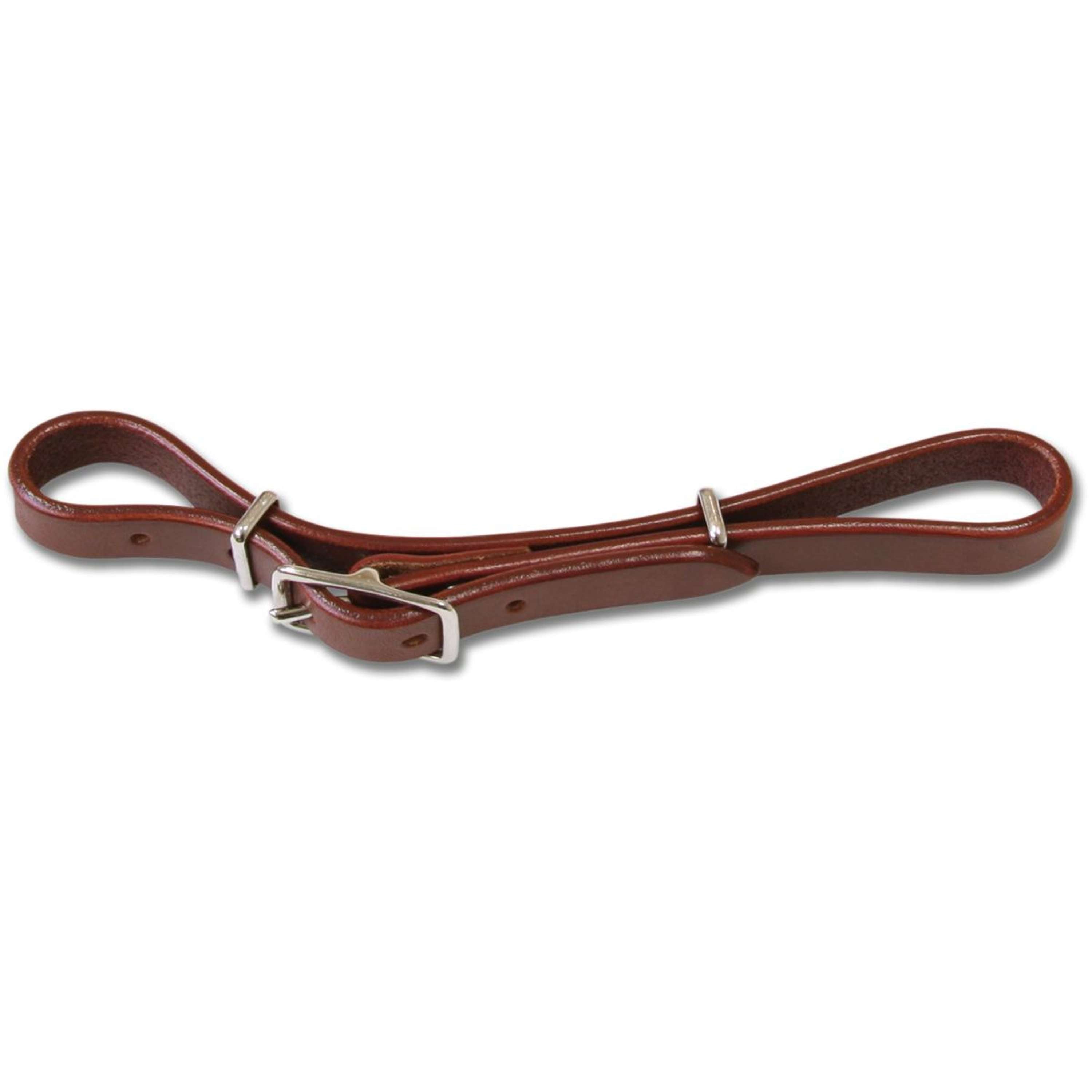 Star Lanière de Muserolle Western Cuir Marron