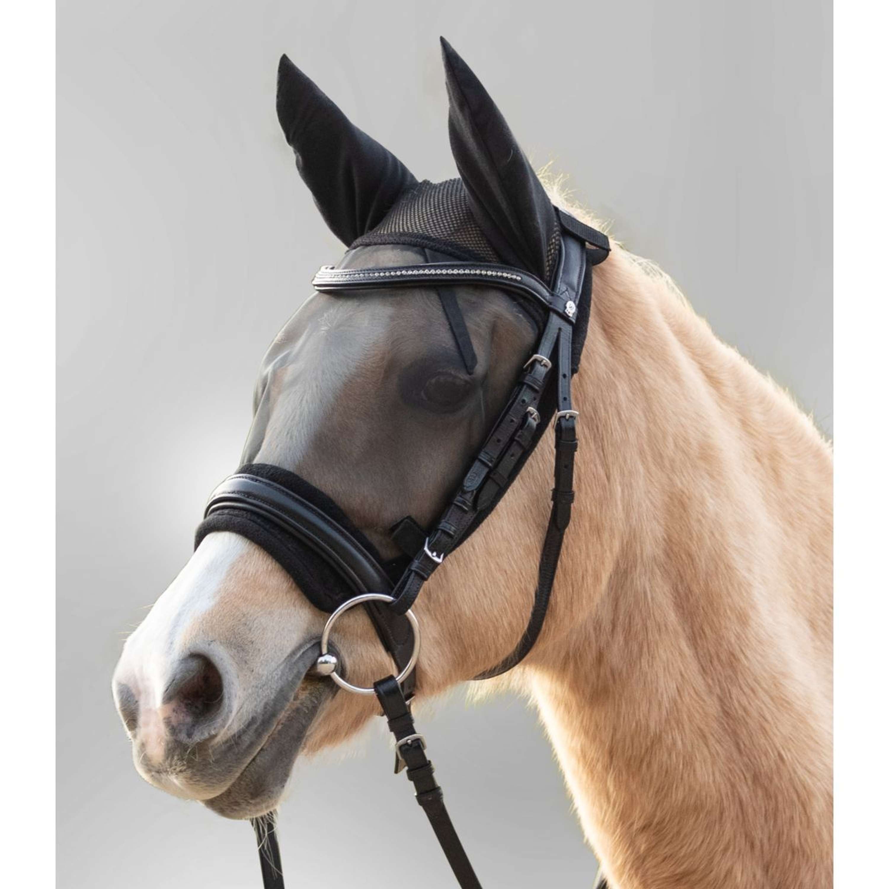 Waldhausen Masque Anti-Mouches Ride Noir