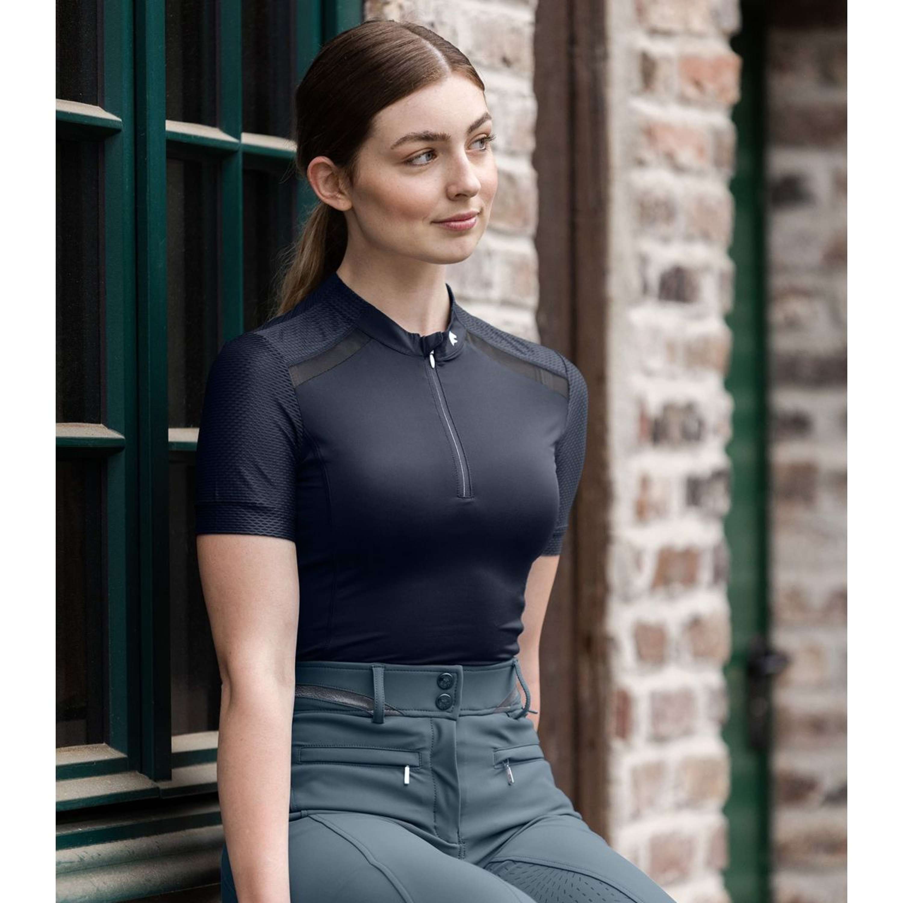 ELT T-Shirt Nancy Manches Courtes Bleu profond