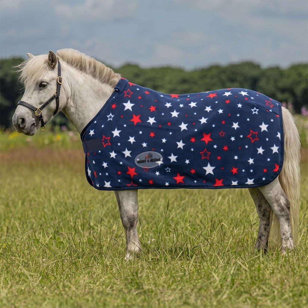 HB Couverture Polaire Star Bleu