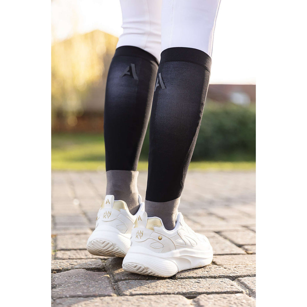 ANKY Chaussettes d'Équitation PU2 ATP25602 3-pack Noir