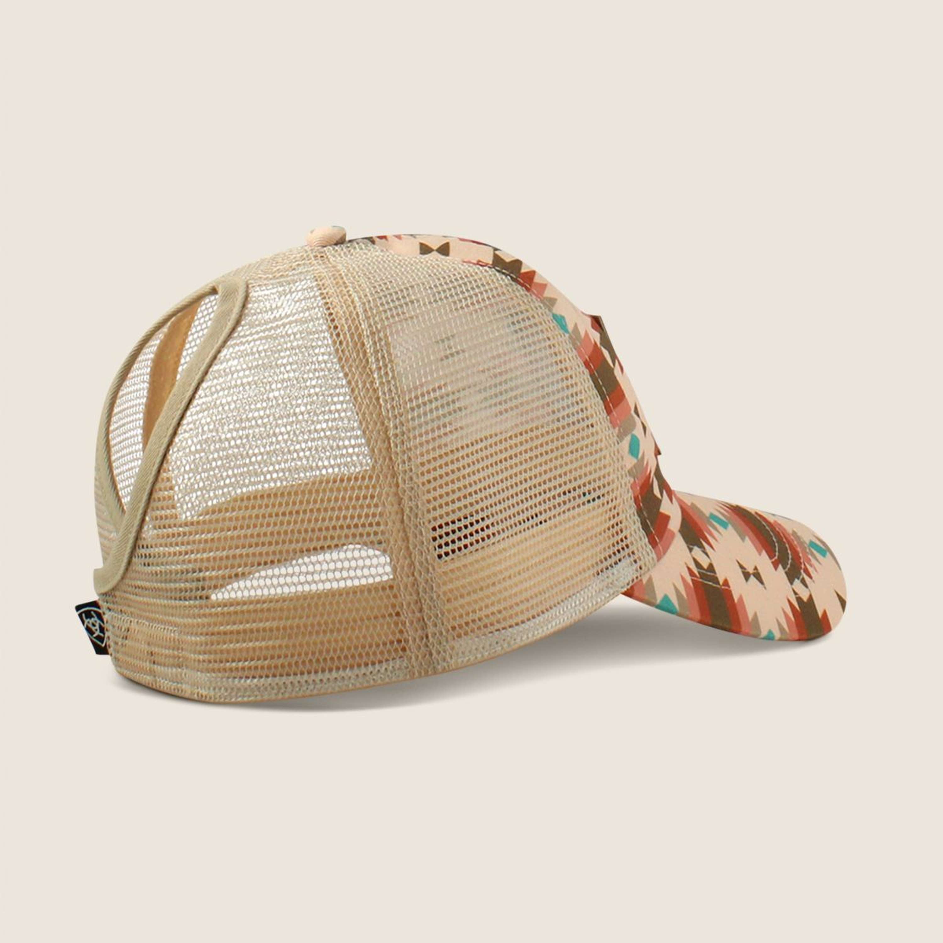 Ariat Casquette South West Print Logo Patch Femme Rose