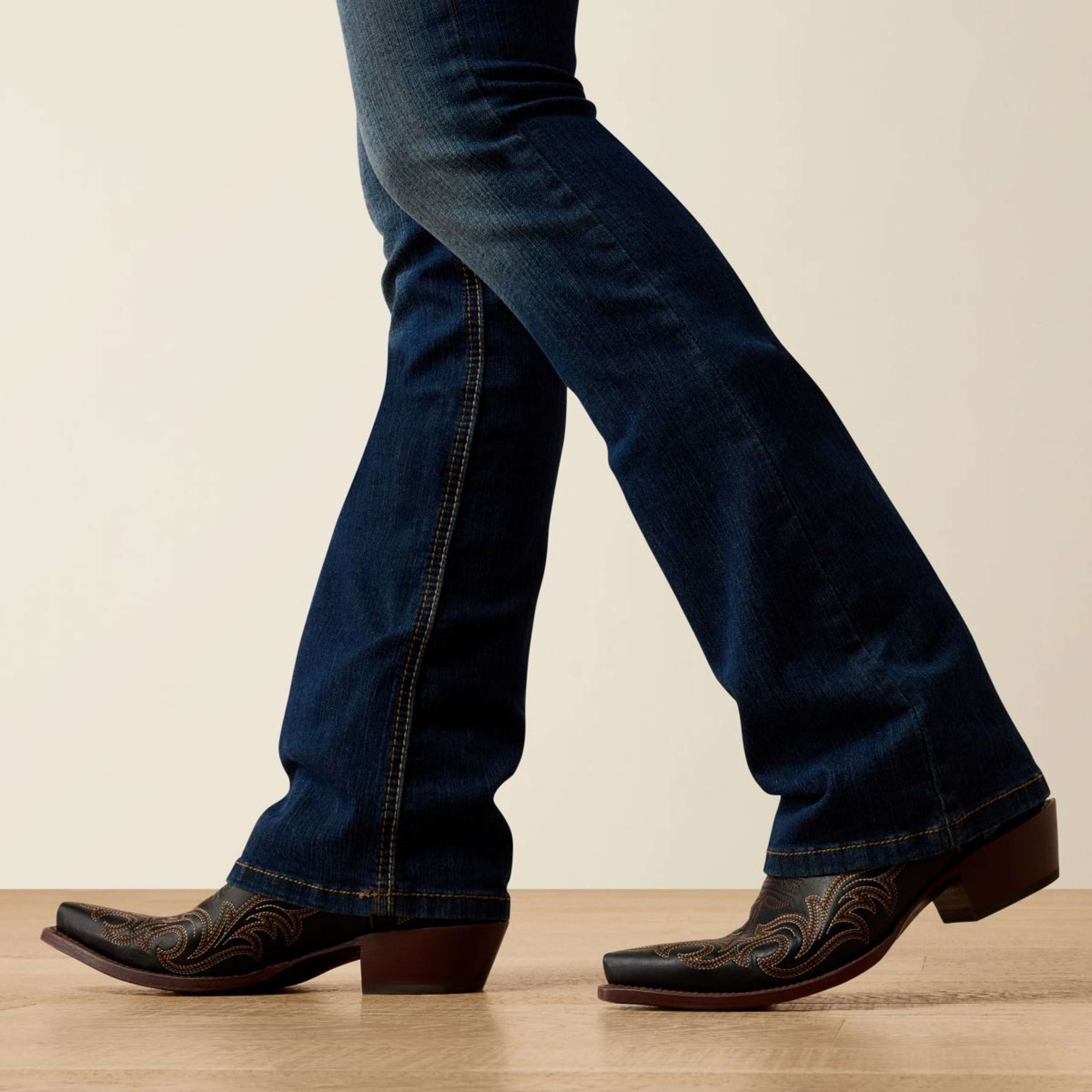 Ariat Jeans Rosa Perfect Rise Boot Cut Femme Lita