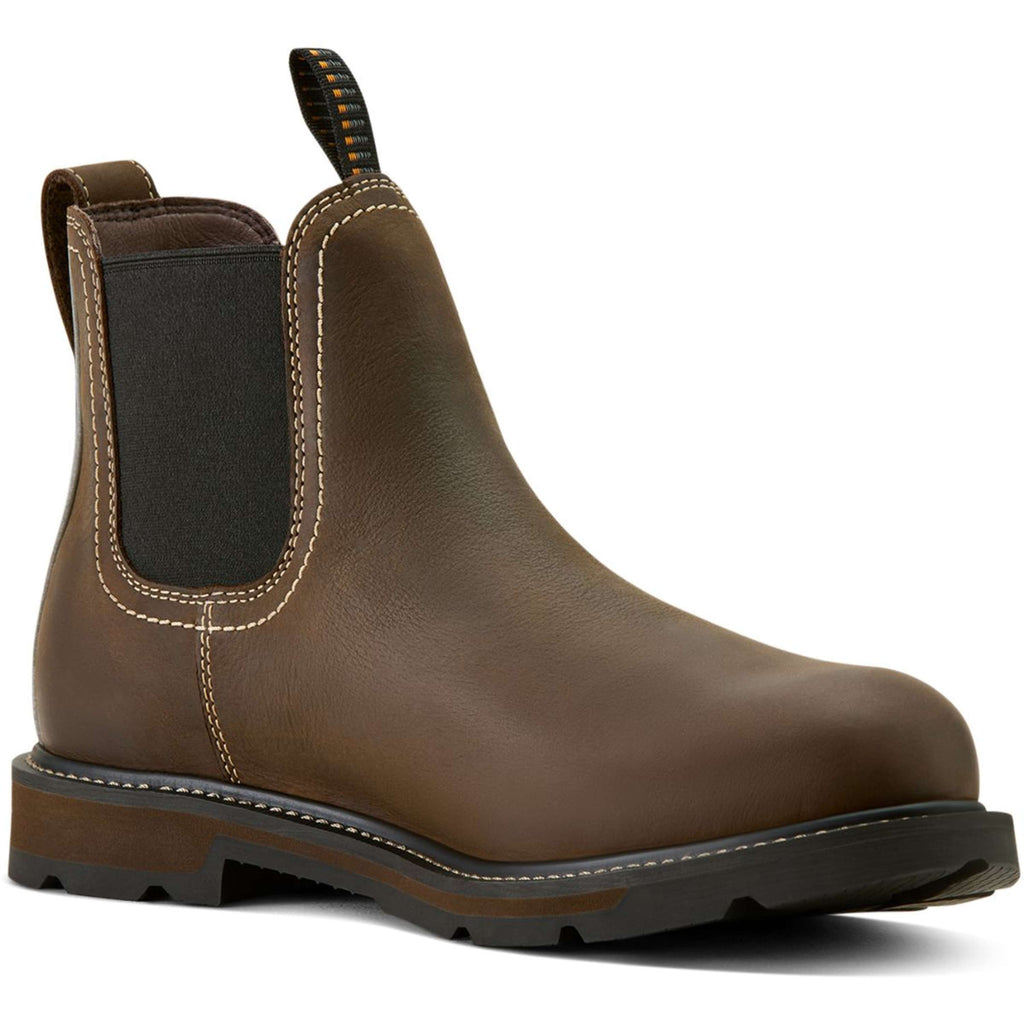 Ariat Jodhpurs Groundbreaker Chelsea H20 Hommes Marron foncé