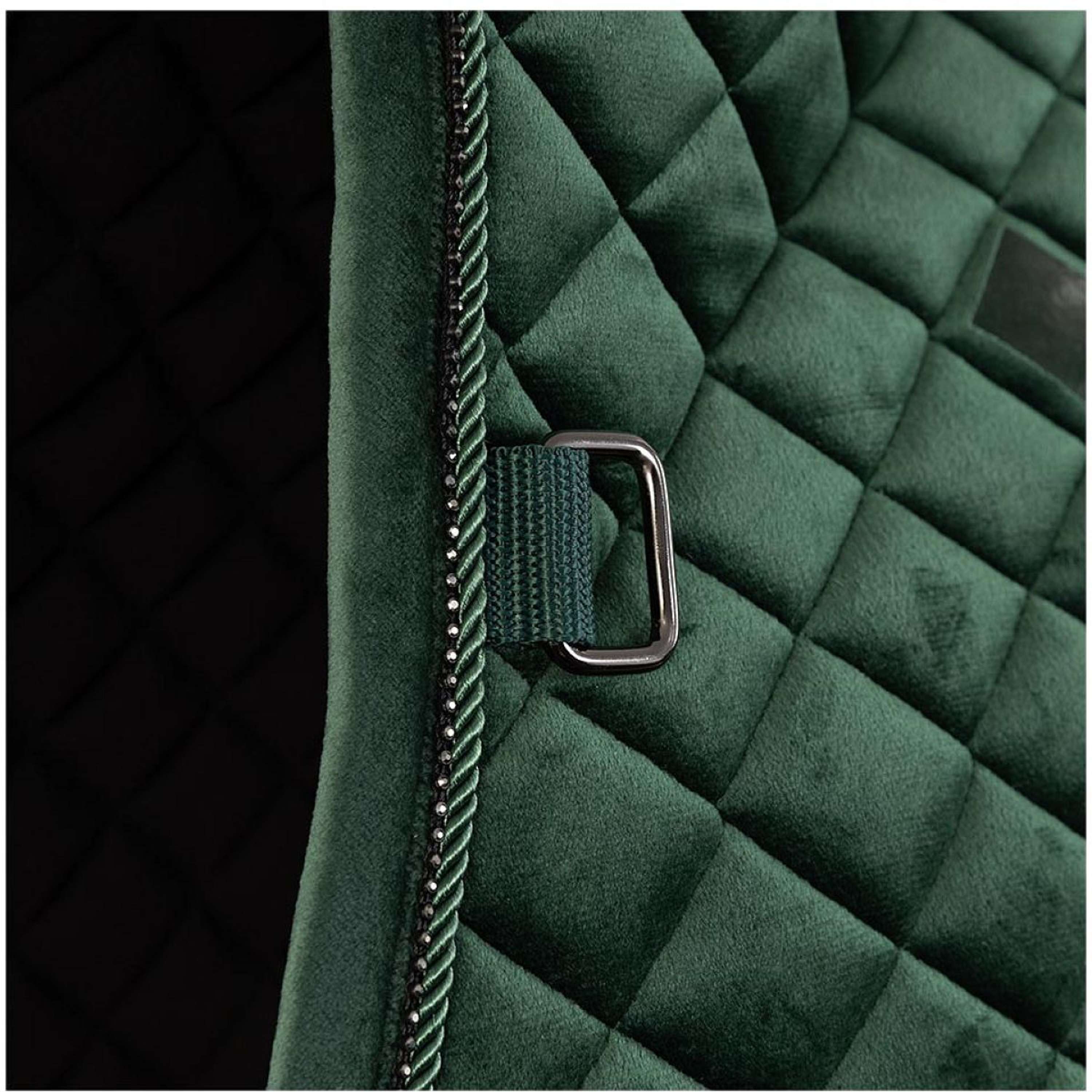 BR Tapis de Selle Opulence Polyvalent Jungle Green