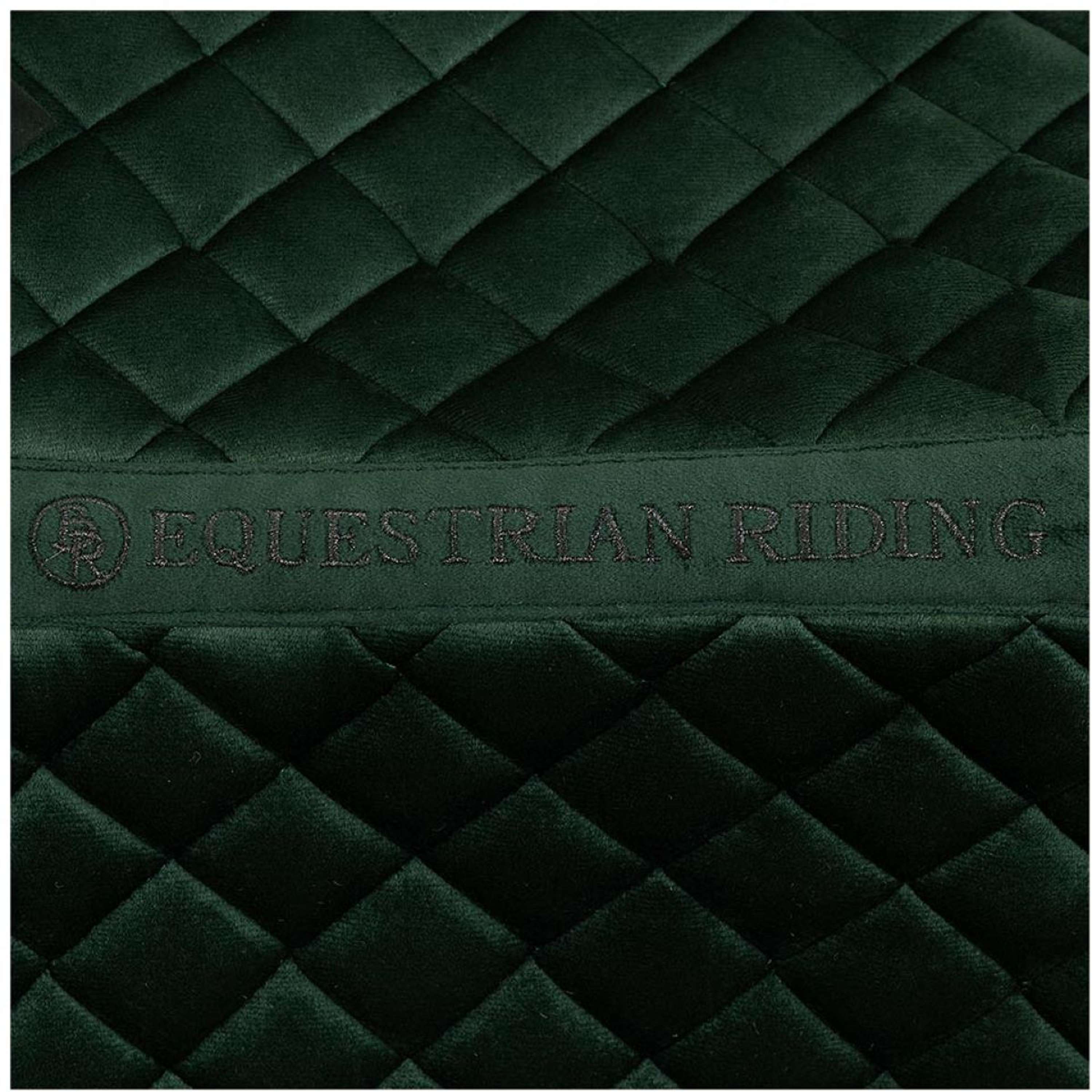 BR Tapis de Selle Opulence Dressage Jungle Green