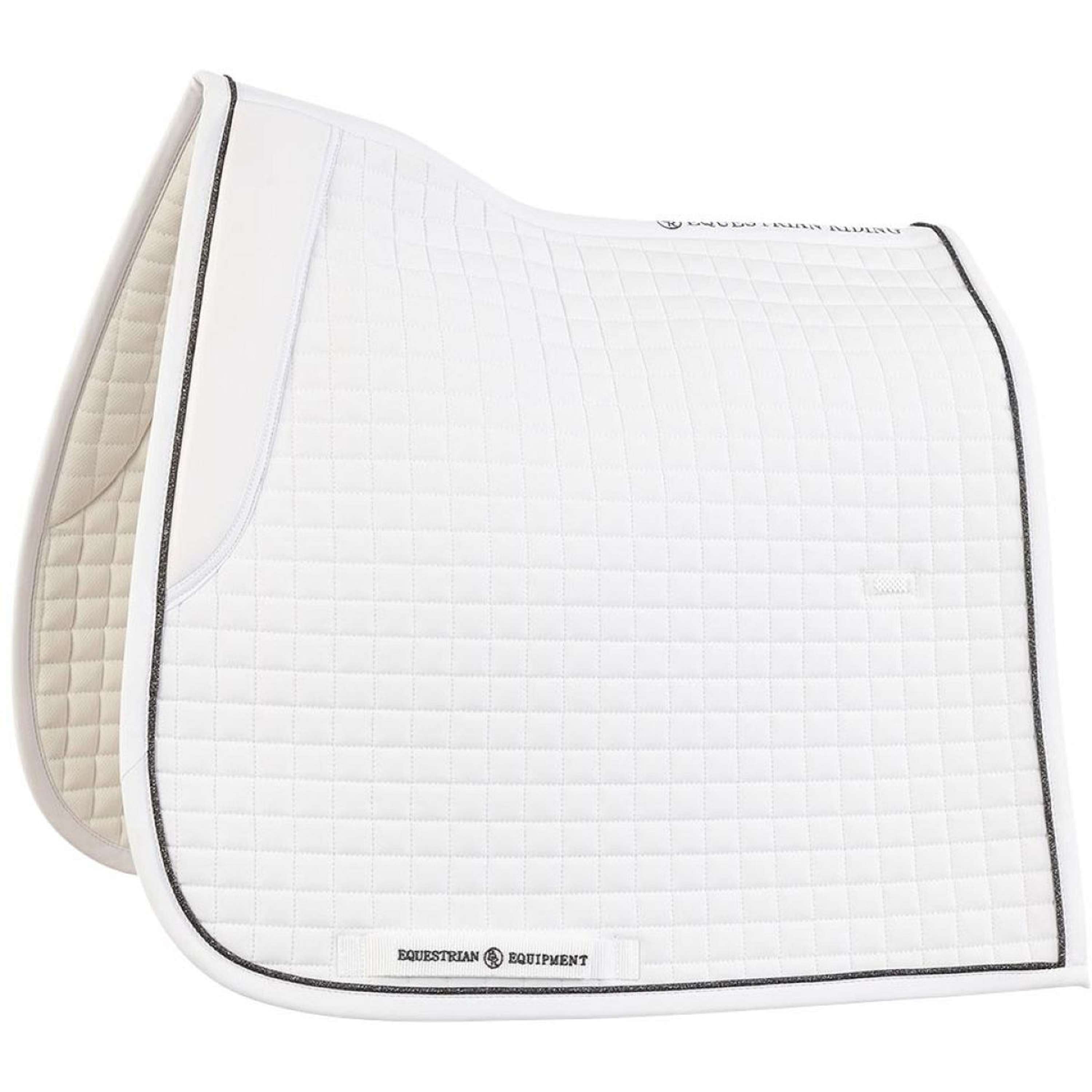 BR Tapis de Selle Trentino Dressage Blanc