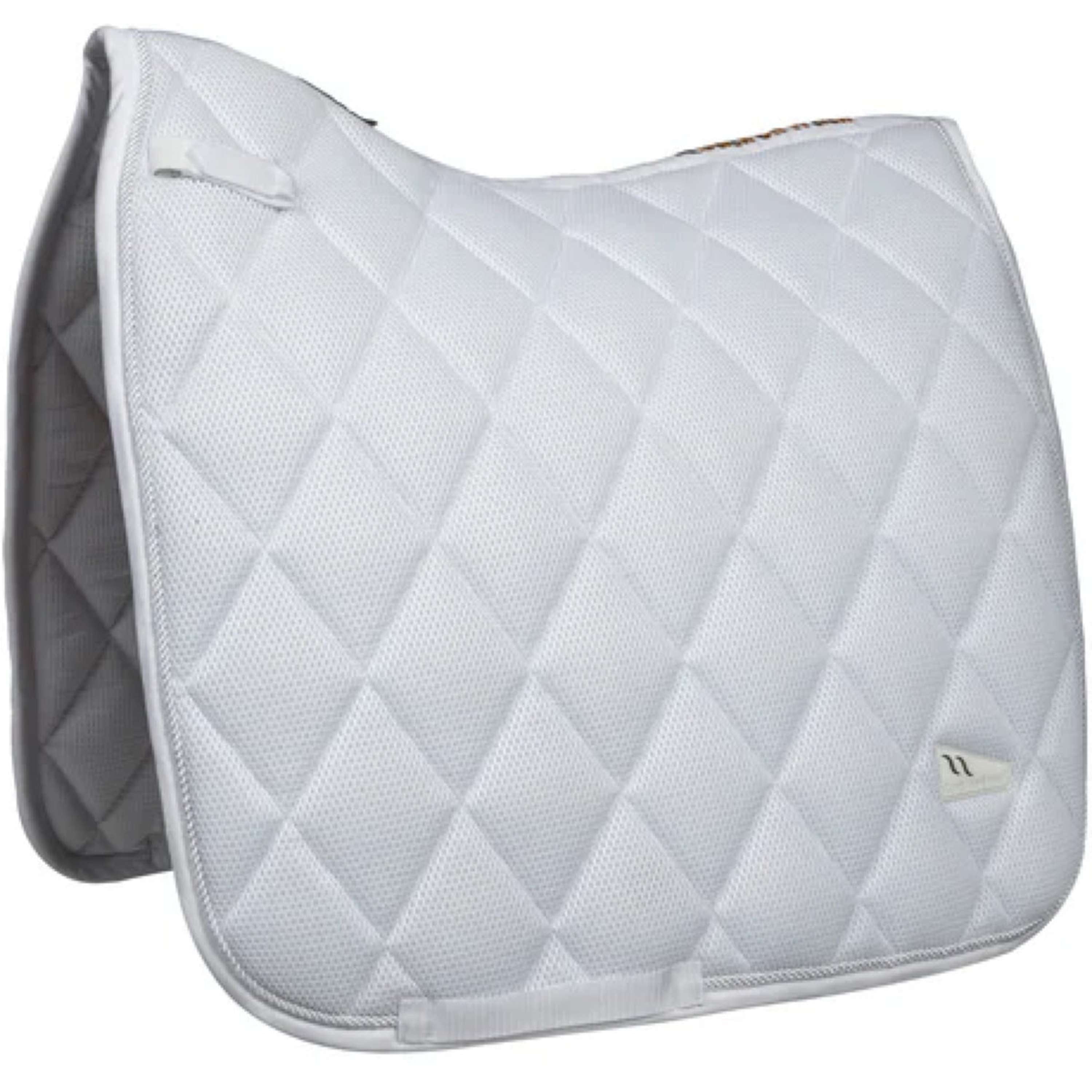 Back on Track Tapis de Selle Airflow Dressage Blanc