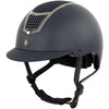 BR Bombe d’Équitation Lambda Glitter Navy/Gunmetal