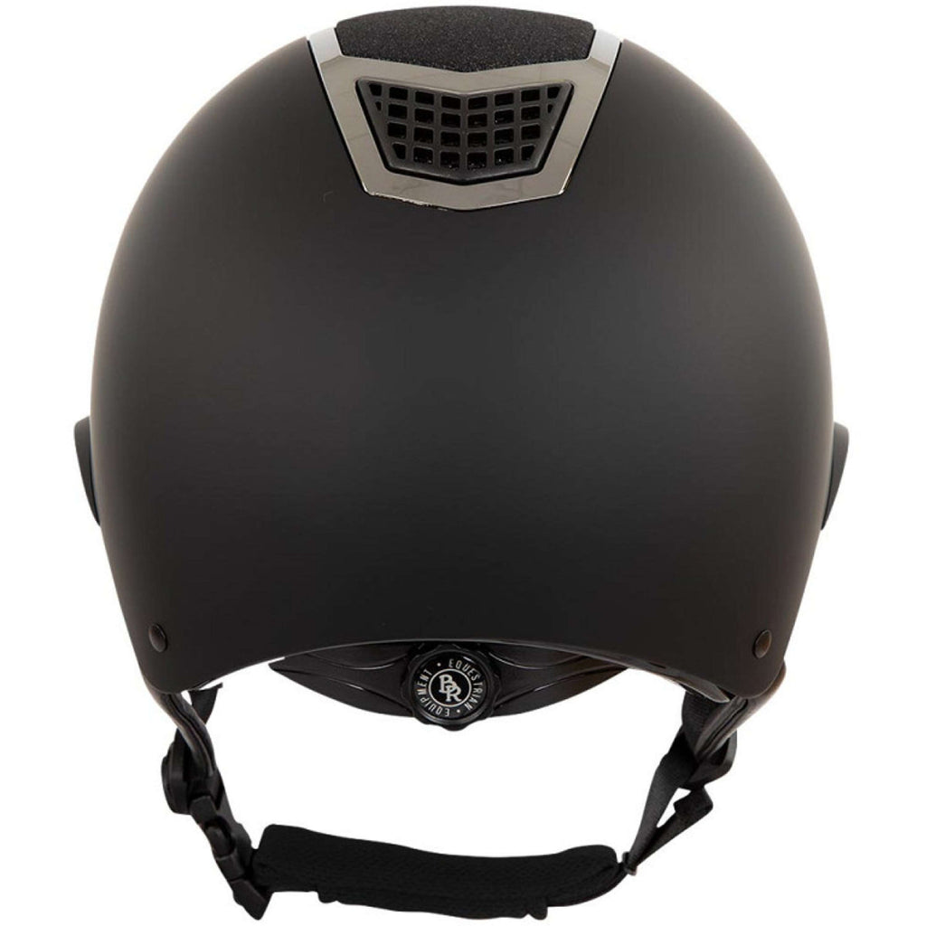 BR Bombe d’Équitation Lambda Plus Glitter Noir/Métal