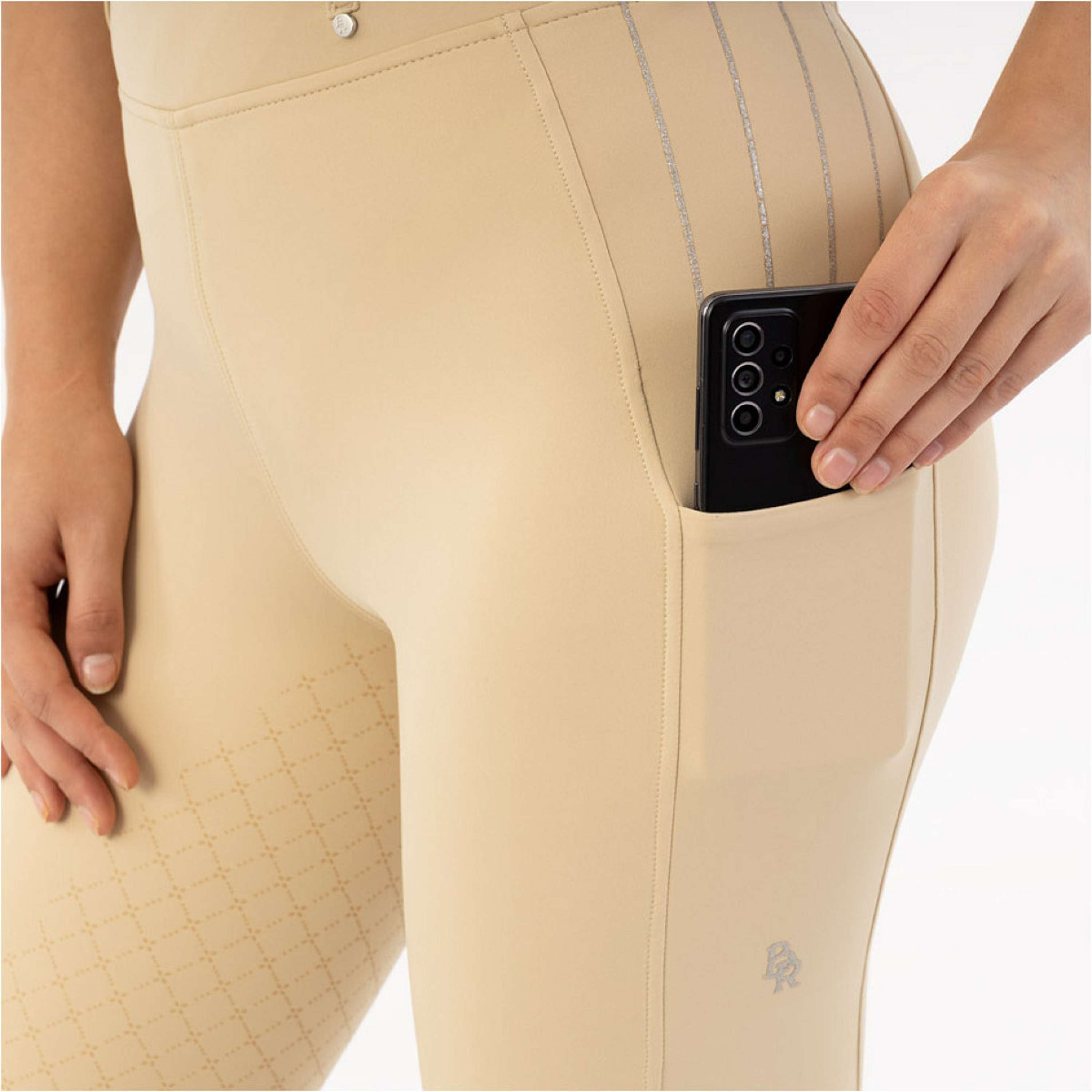 BR Legging d'Équitation Kelly Full Grip Safari