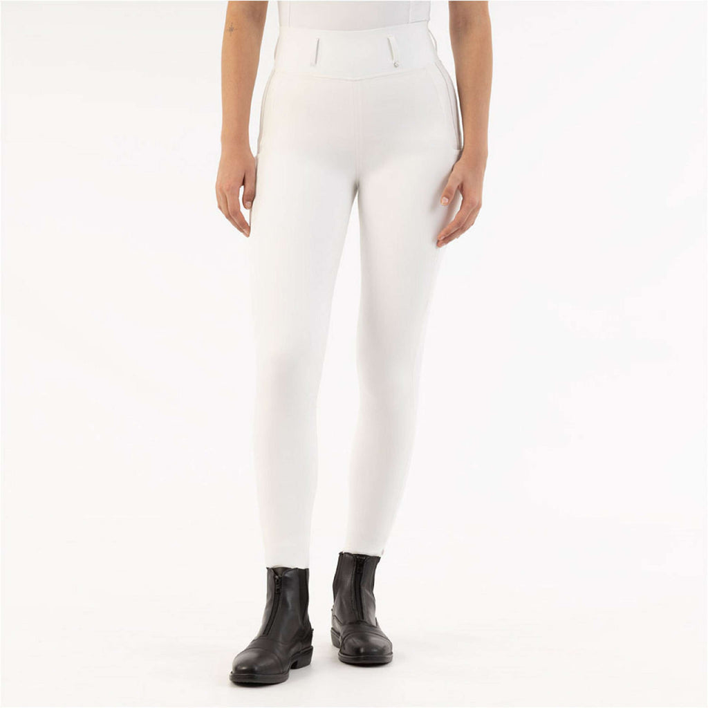 BR Legging d'Équitation Kelly Full Grip Lucent White