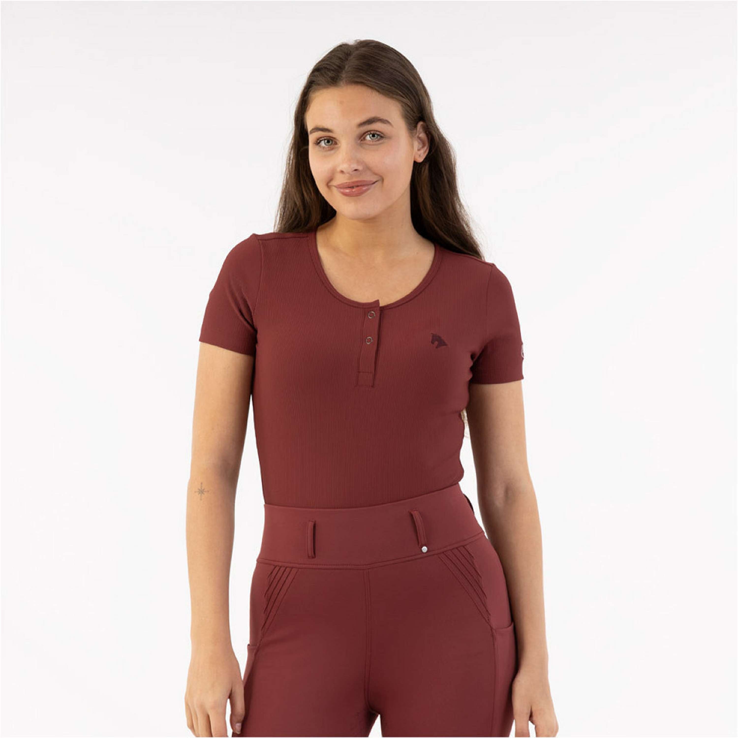 BR T-Shirt Klaasje New Maroon