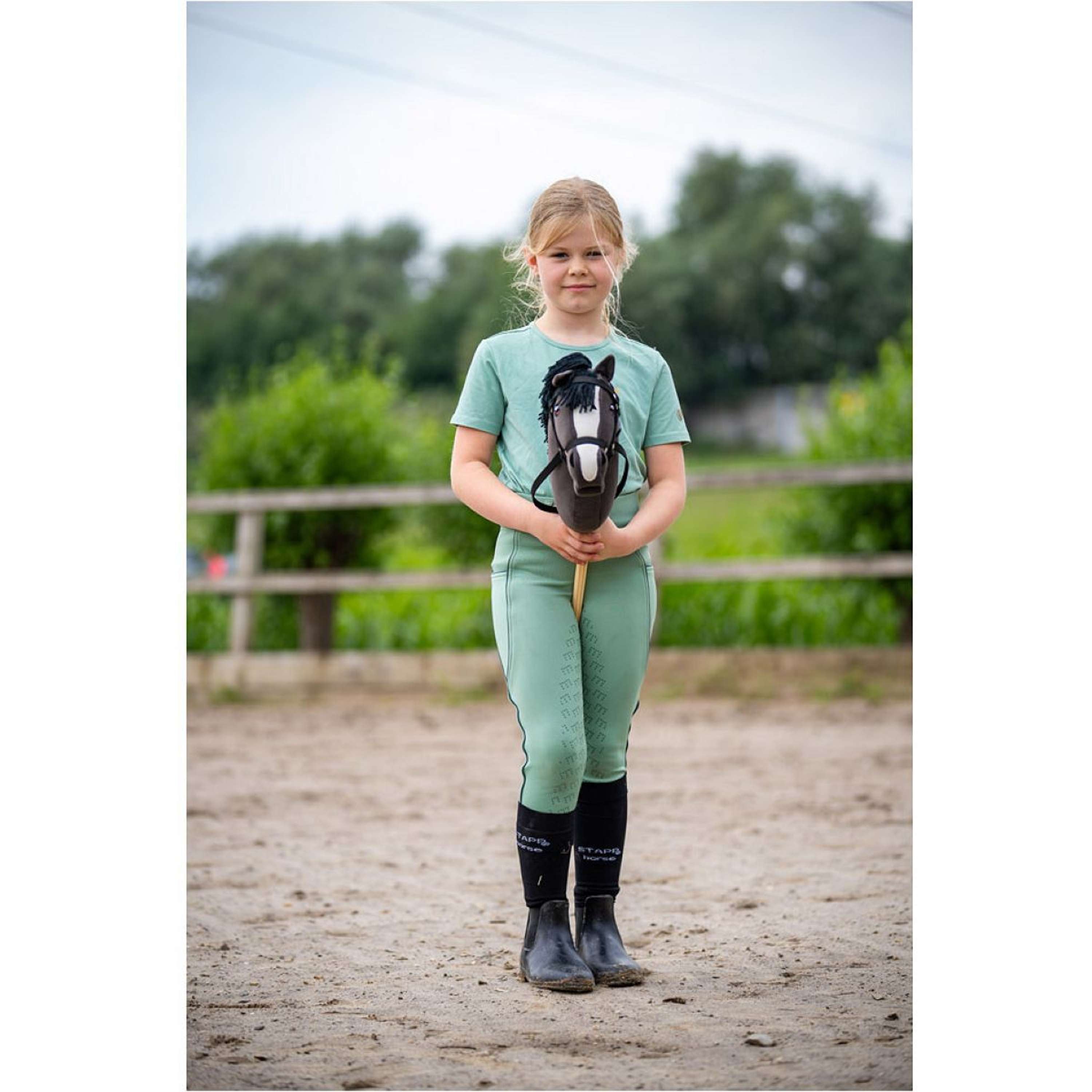 BR Mini Horse Hobby Horse Noir