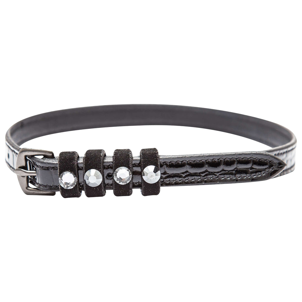 Imperial Riding Lanières pour Éperons IRHPardouz Black/Black Croco