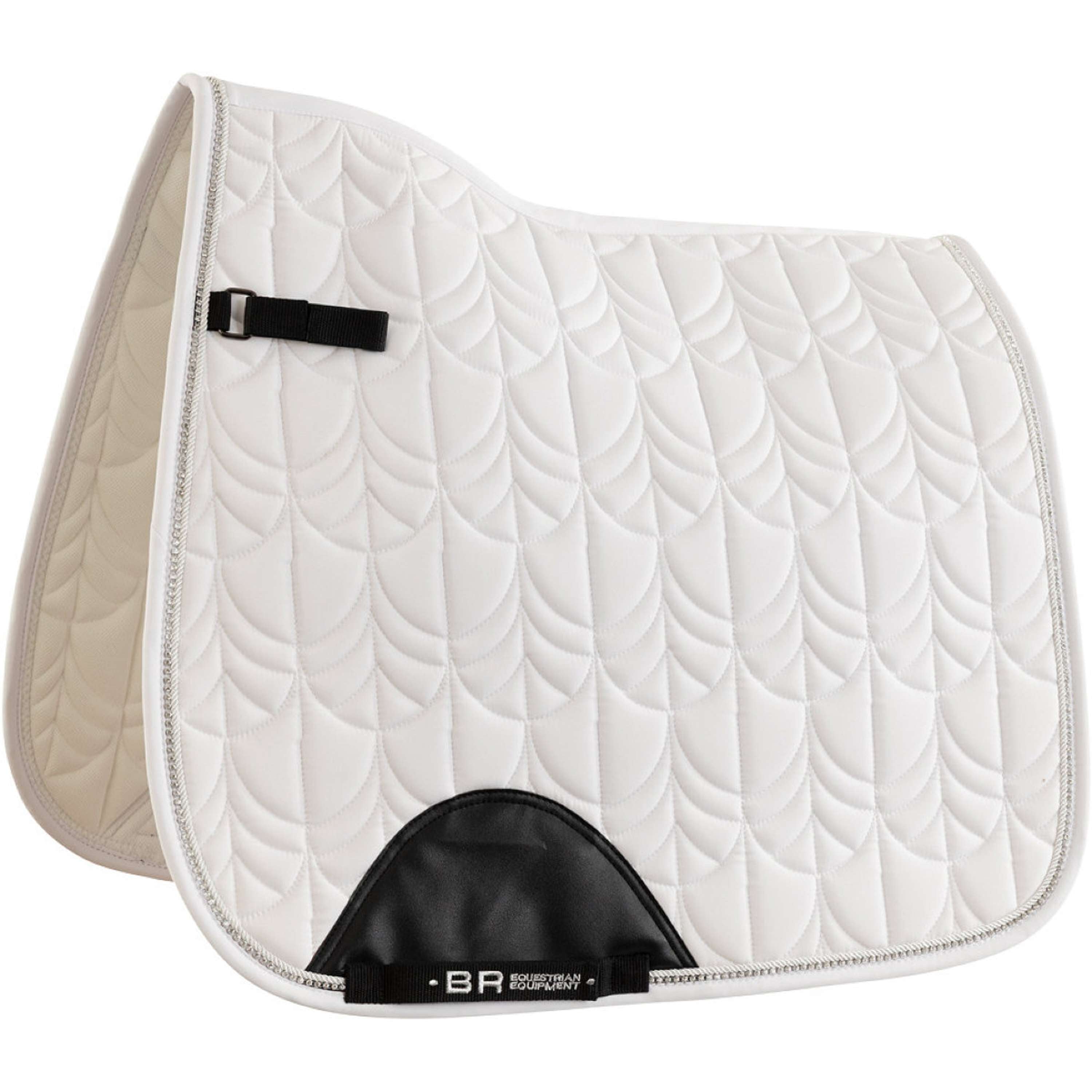 BR Tapis de Selle Birmingham C-Wear Dressage Blanc