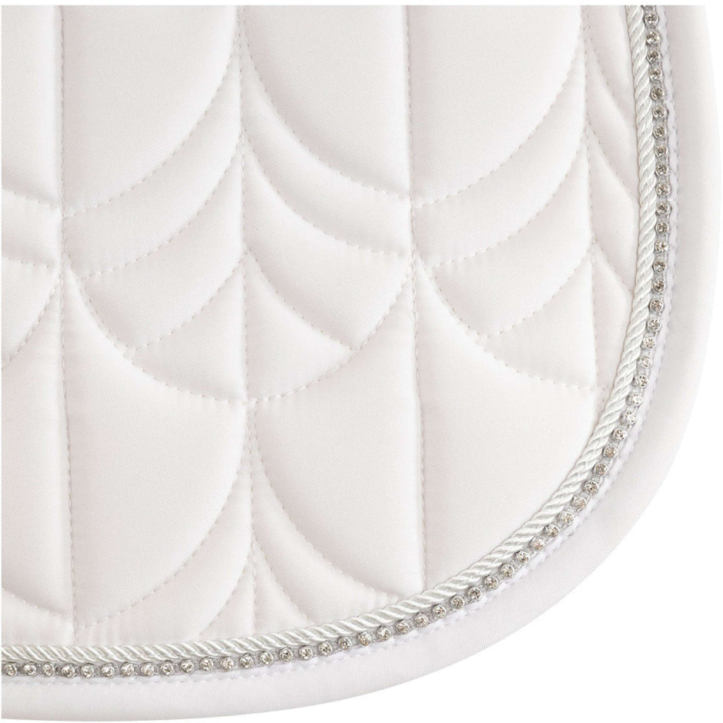 BR Tapis de Selle Birmingham C-Wear Dressage Blanc
