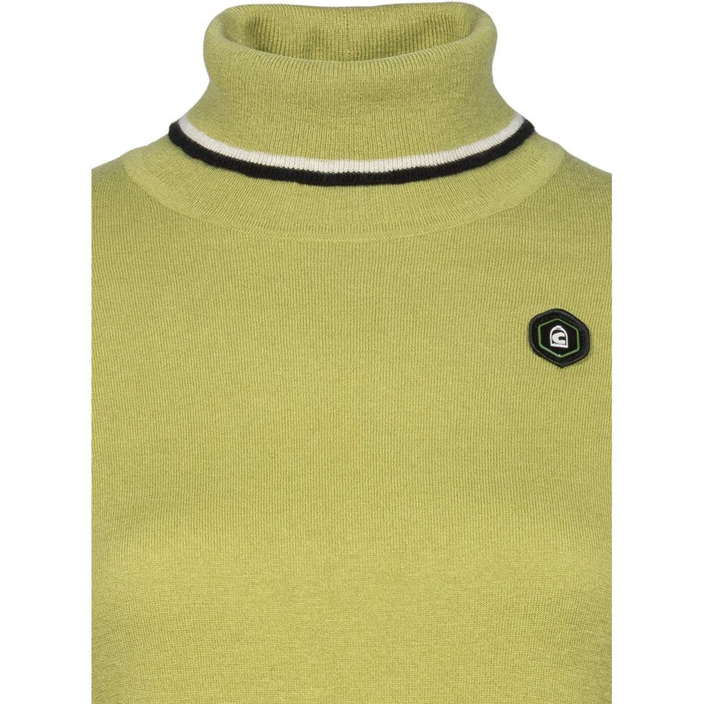 Cavallo Pull à Col Cavallysah Golden Green