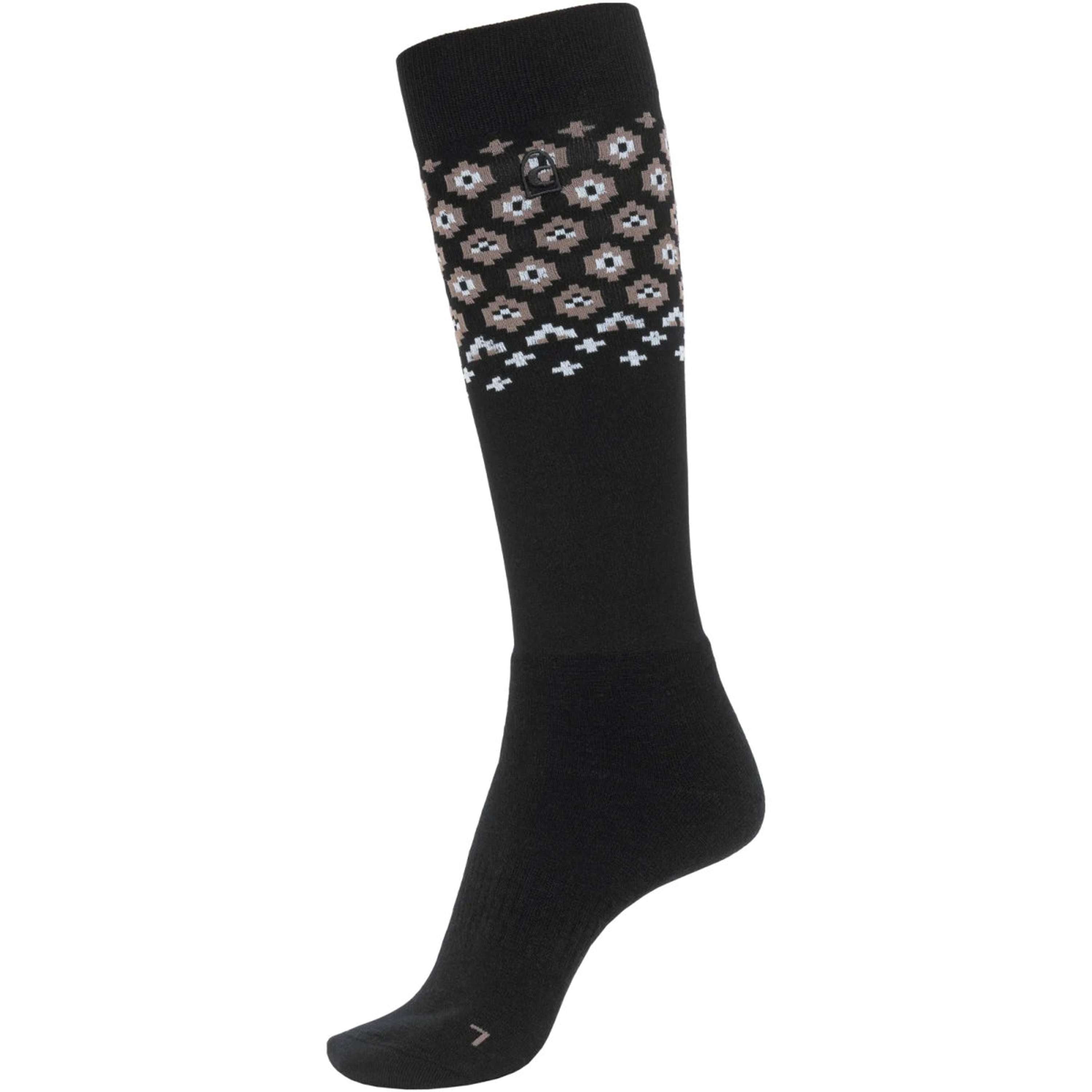 Cavallo Chaussettes d'Équitation Cavallunet Noir
