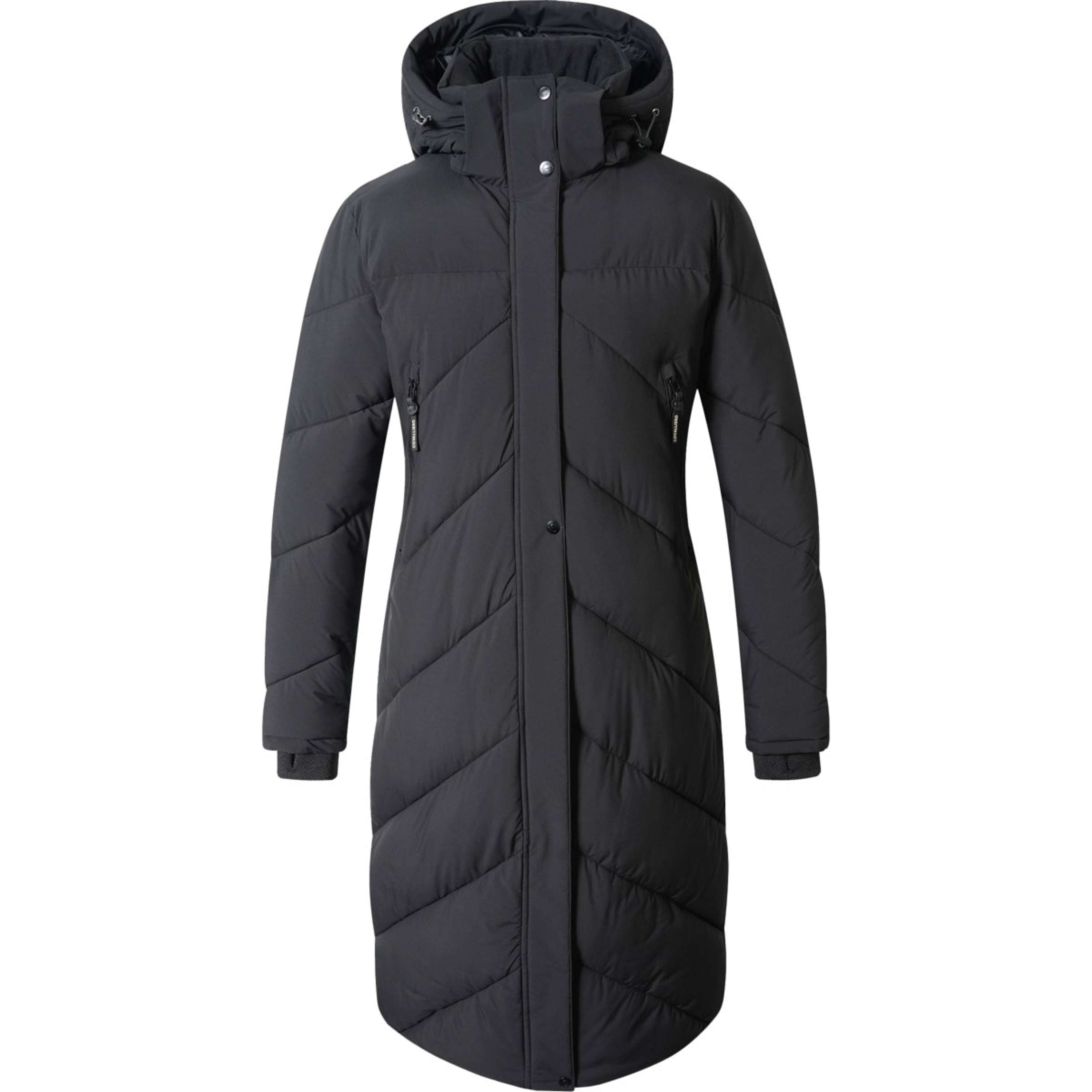 Covalliero Manteau d'hiver long AW26 Noir
