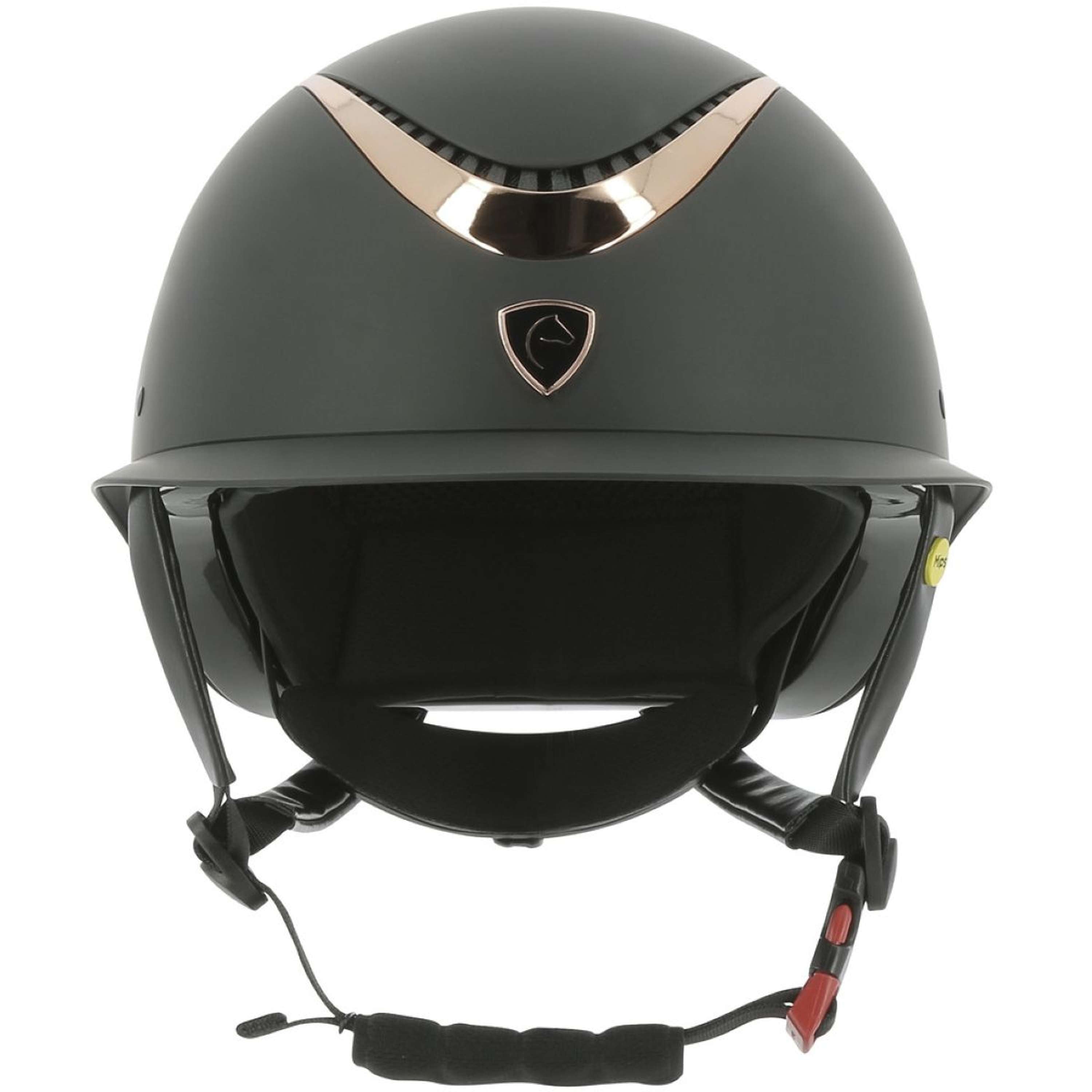 EQUITHÈME Bombe Wings Mips Or Rose/Noir