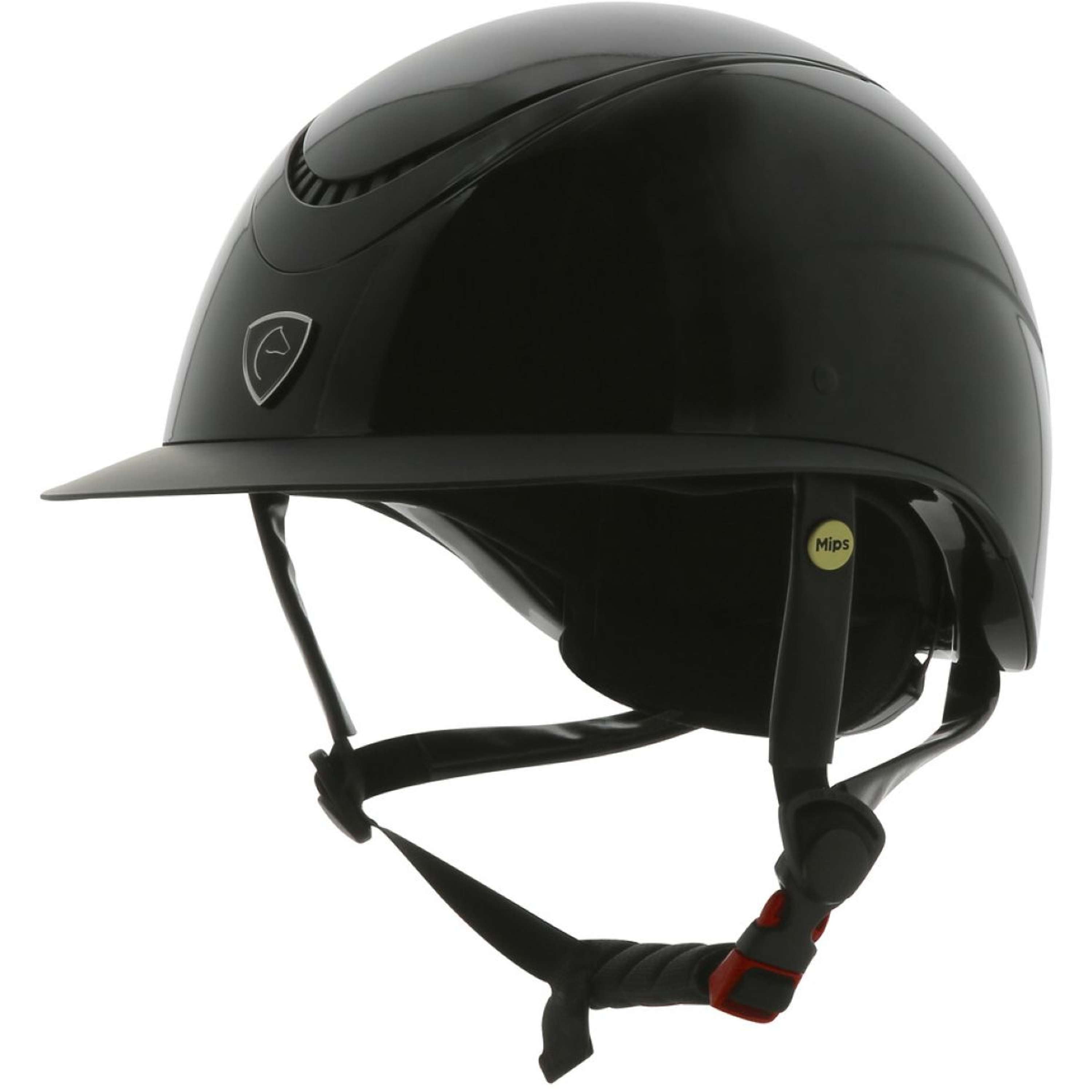 EQUITHÈME Bombe Wings Mips Noir Shiny
