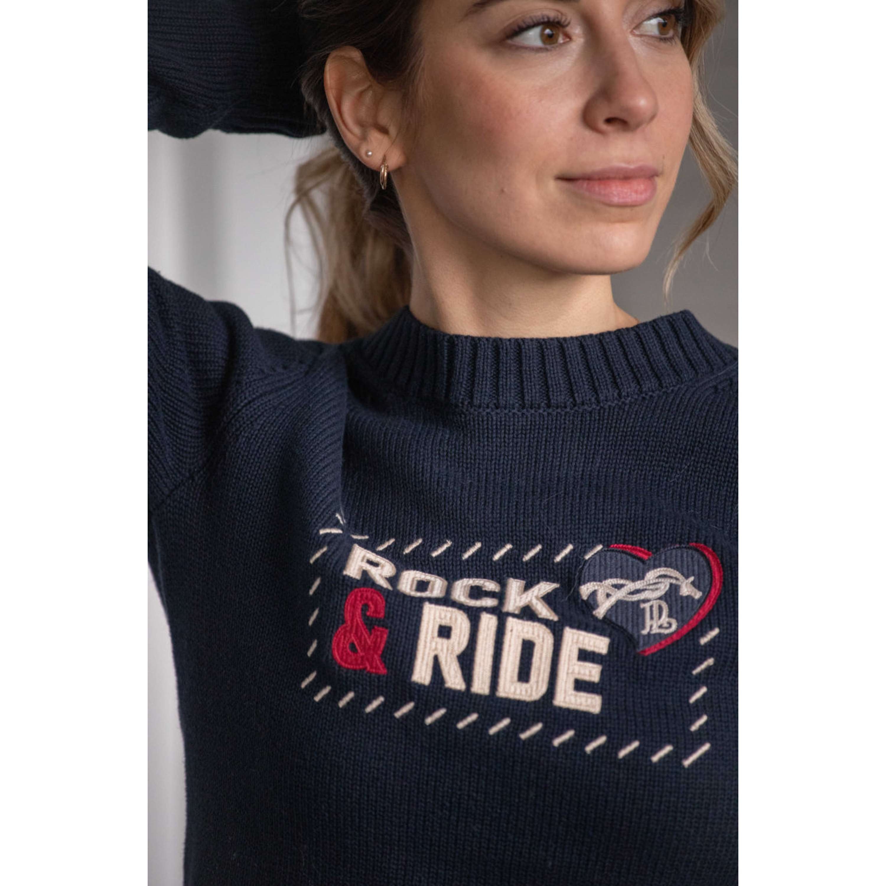 Pénélope Pull Florida Navy blue