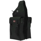 Randol's Sacoche Double de Selle avec Rabat Noir