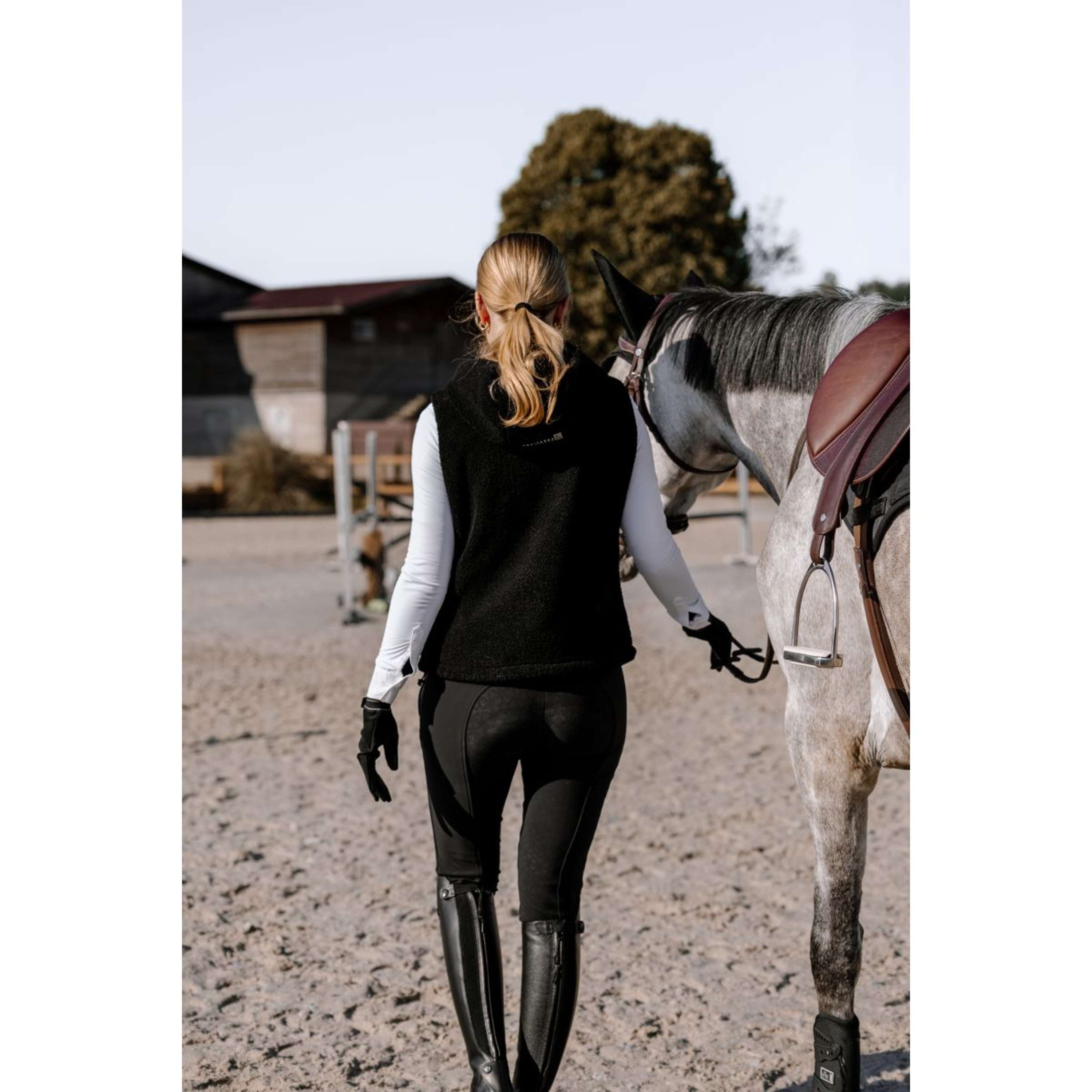 EQUITHÈME Chauffe-corps Chauffant Valery Noir