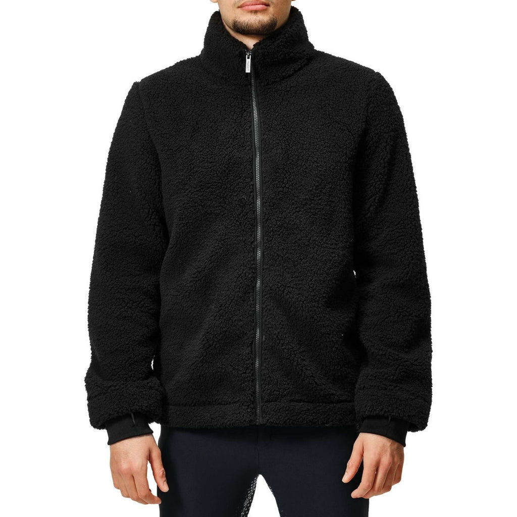 Equestrian Stockholm Blouson Teddy Fleece Men Noir
