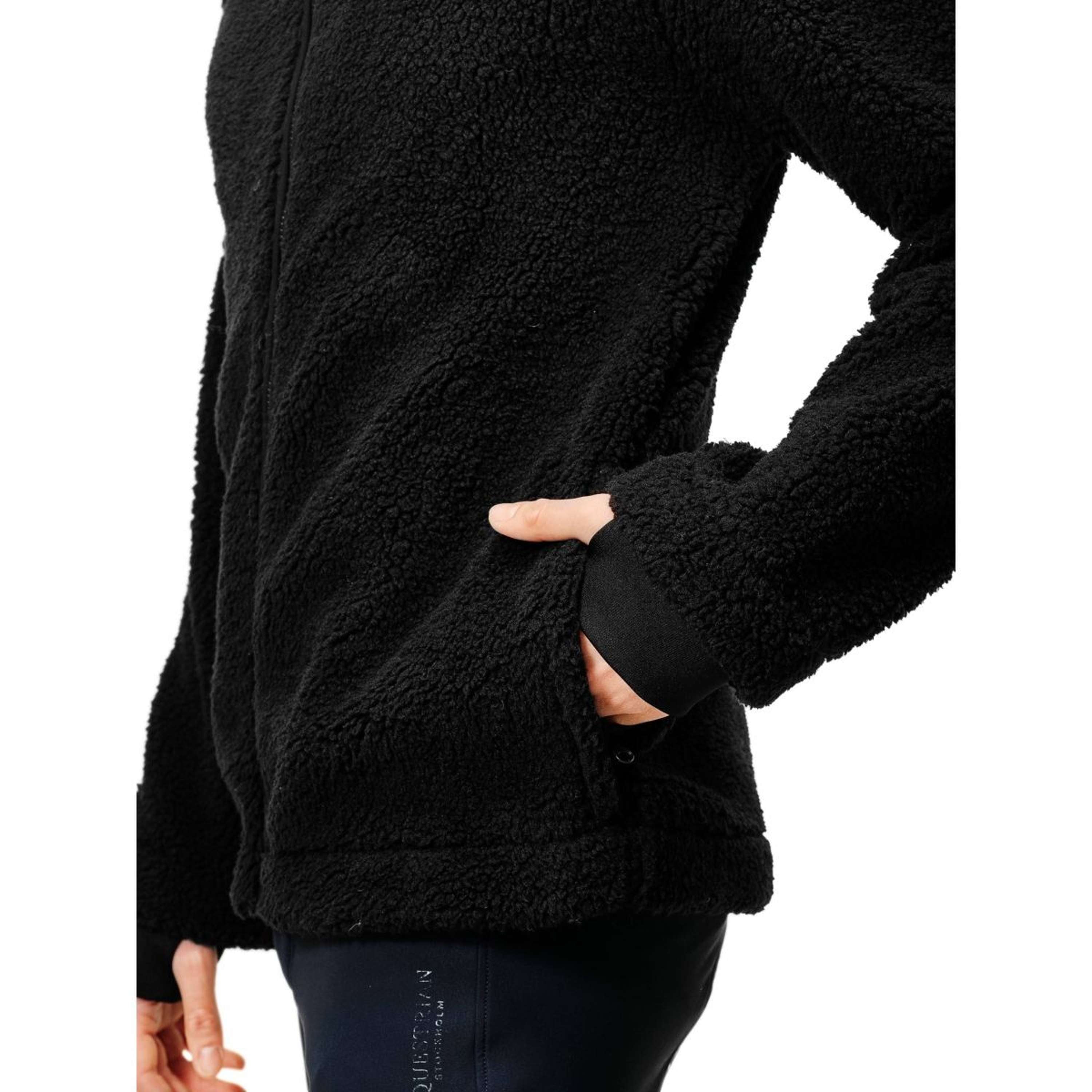 Equestrian Stockholm Blouson Teddy Fleece Men Noir