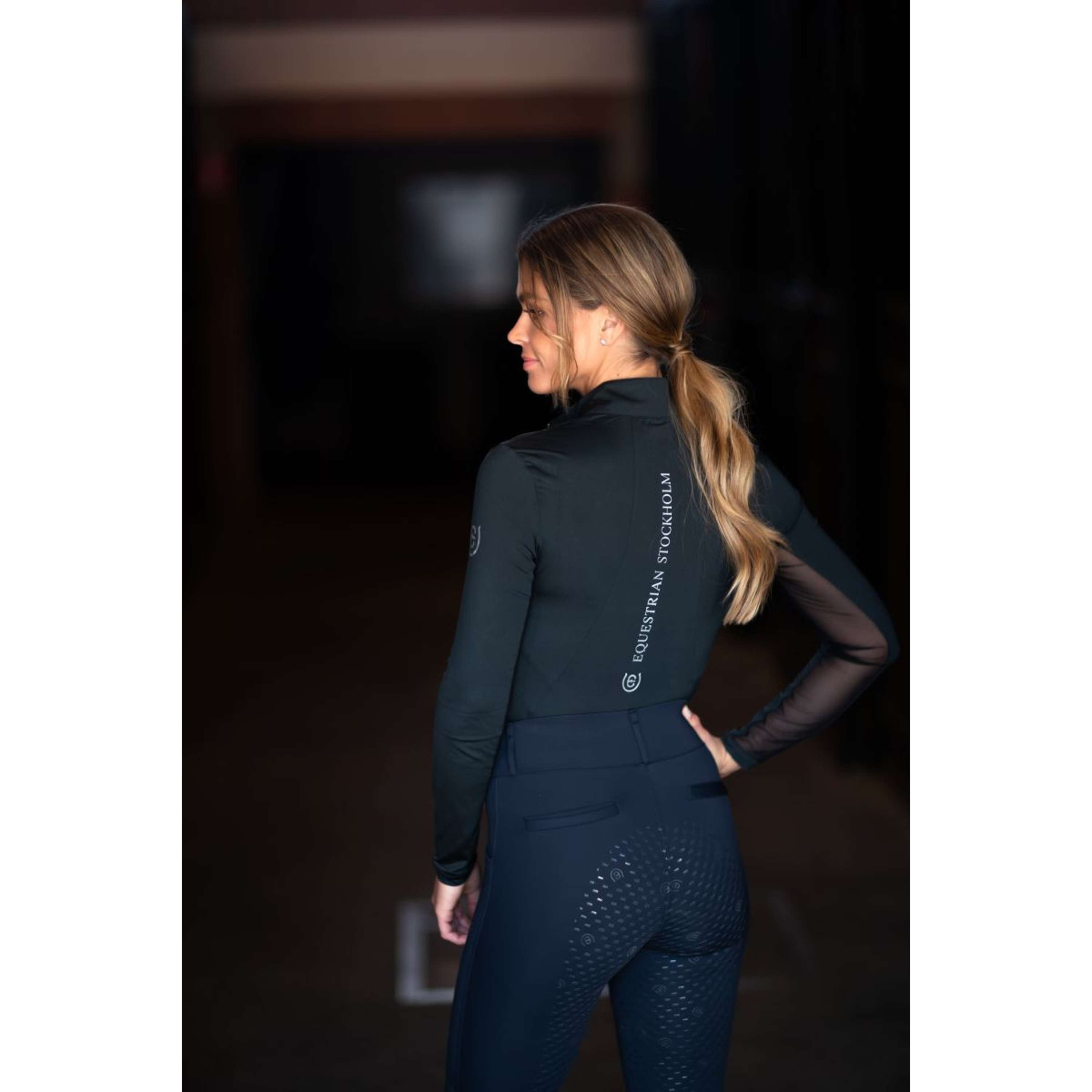 Equestrian Stockholm Legging d'Équitation Movement Dressage All Navy