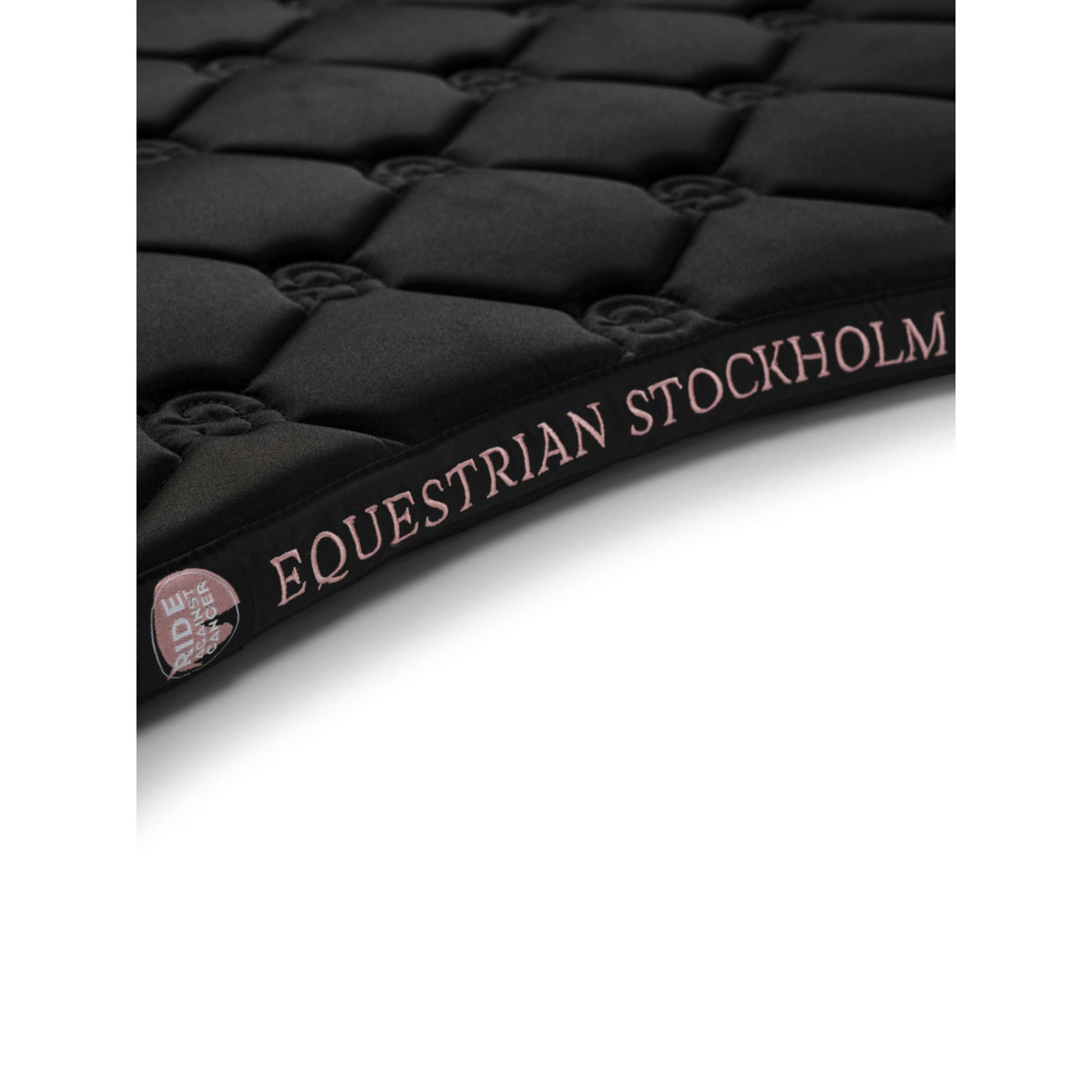 Equestrian Stockholm Tapis de Selle Dressage Noir/Blush