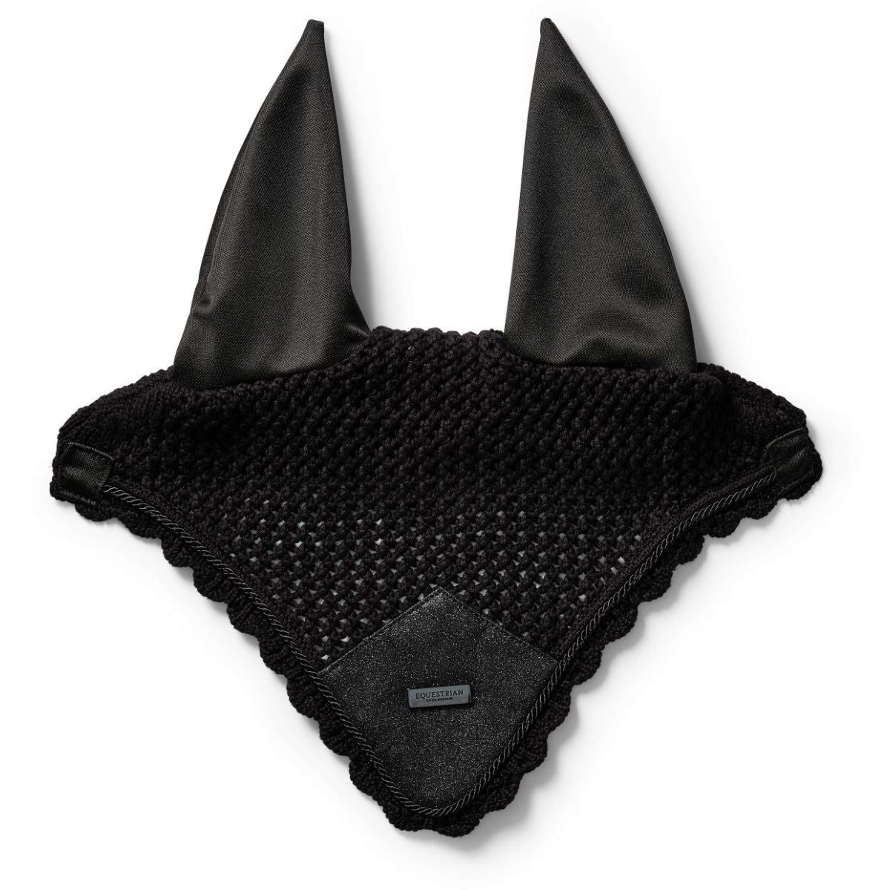 Equestrian Stockholm Bonnet Anti-Mouches All Black Glimmer