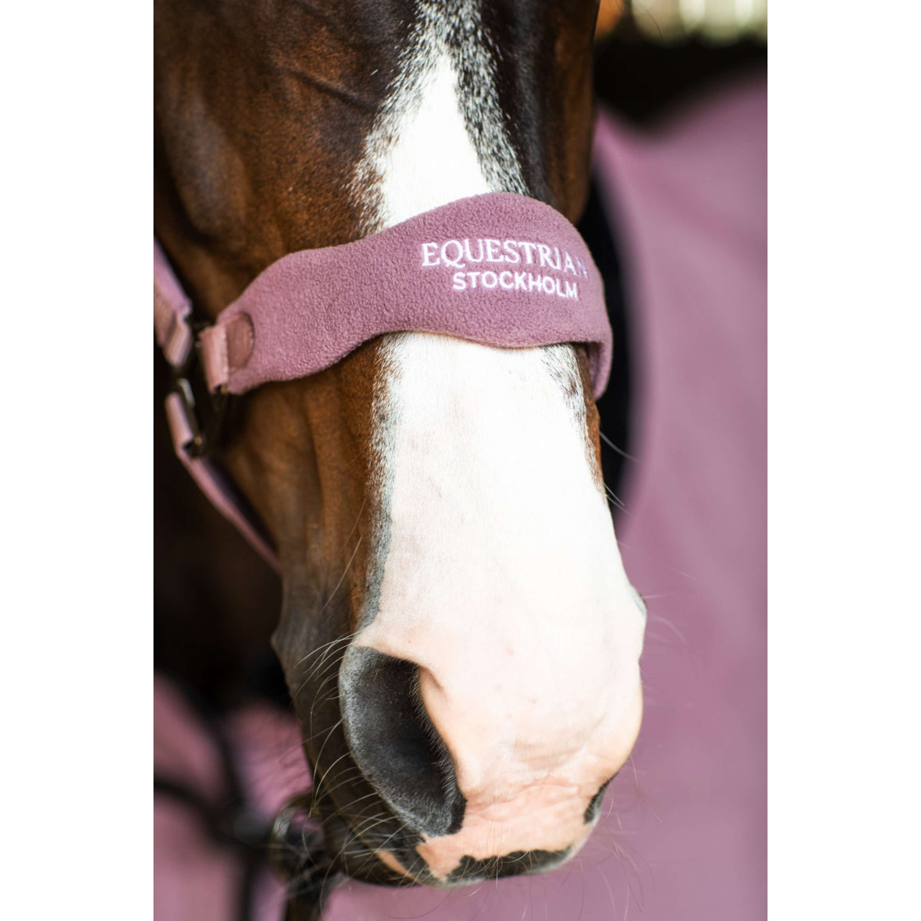 Equestrian Stockholm Licol Anatomic Fleece Blush