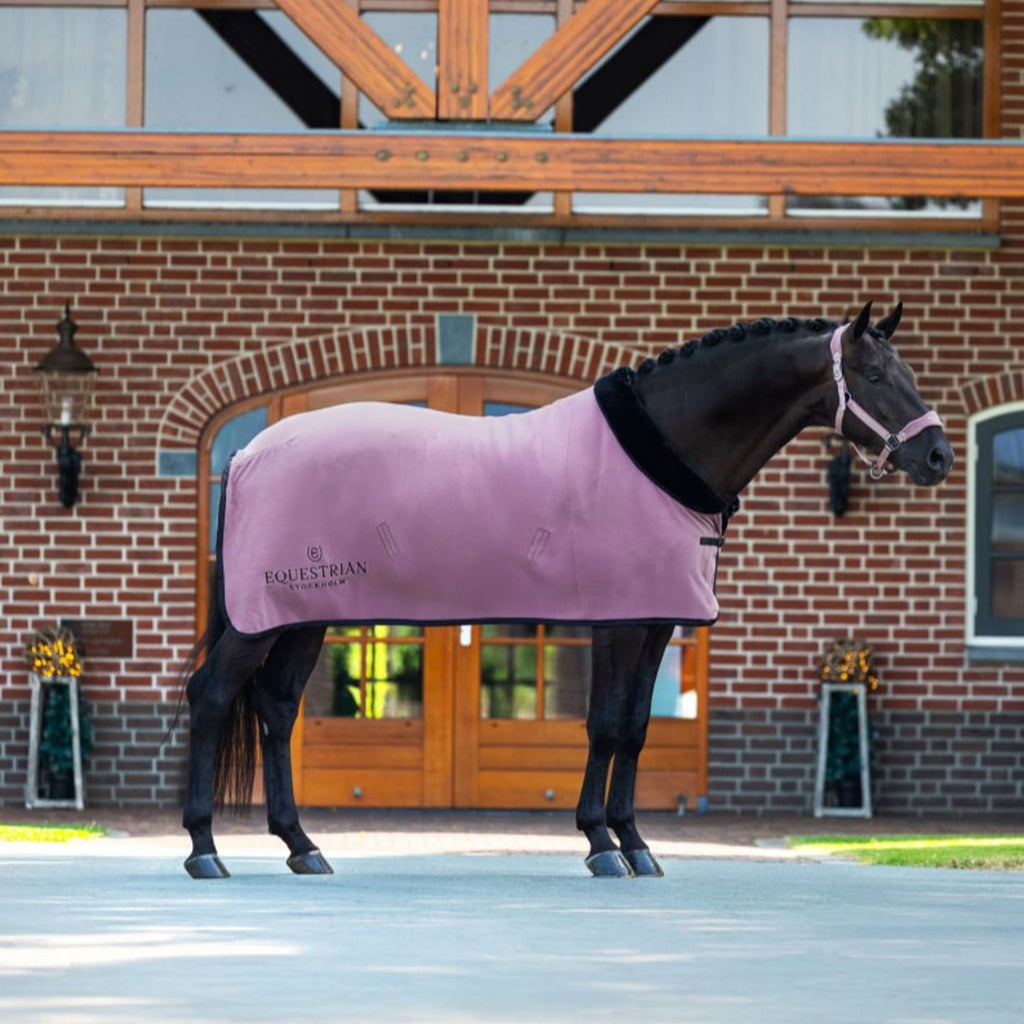 Equestrian Stockholm Couverture Polaire Blush