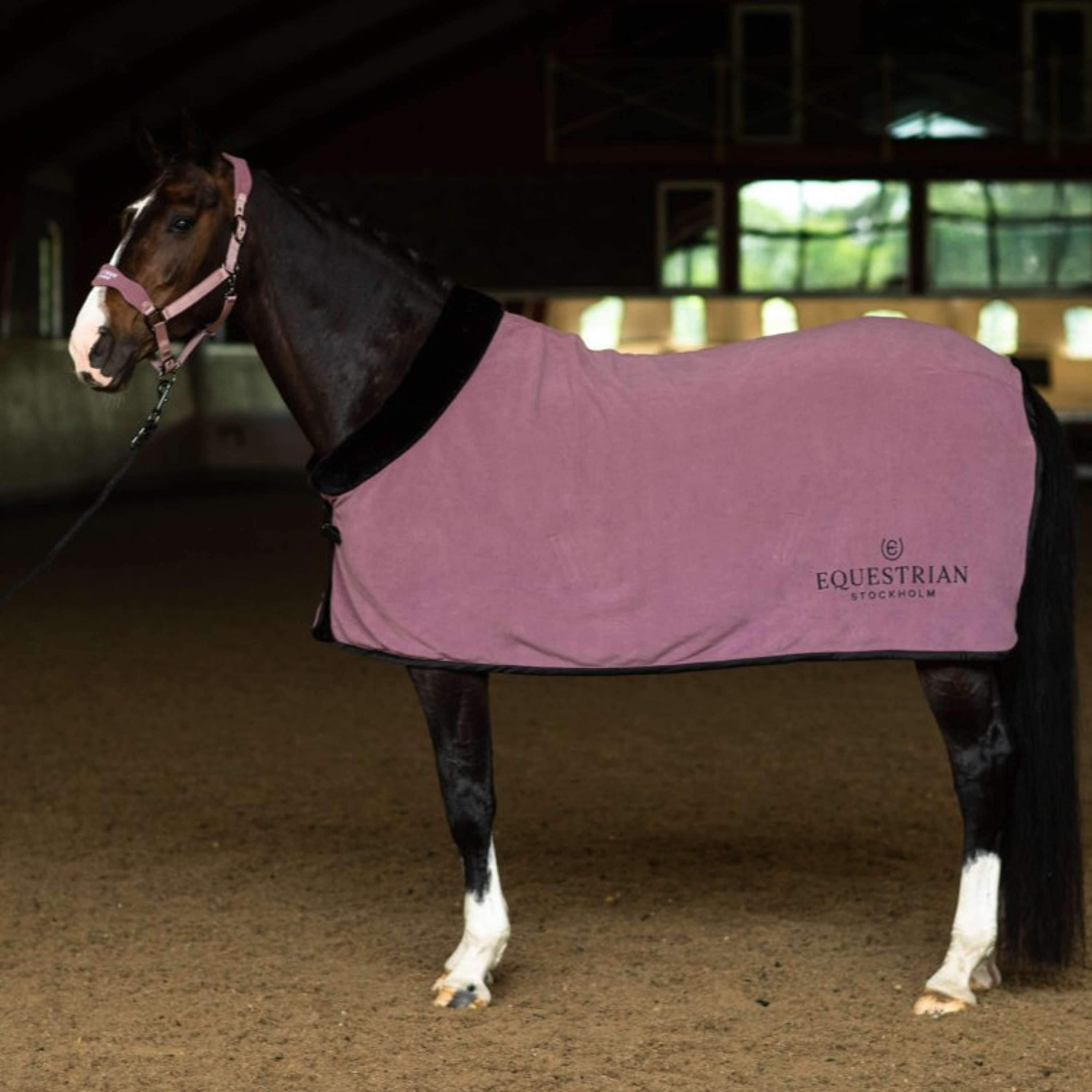 Equestrian Stockholm Licol Anatomic Fleece Blush