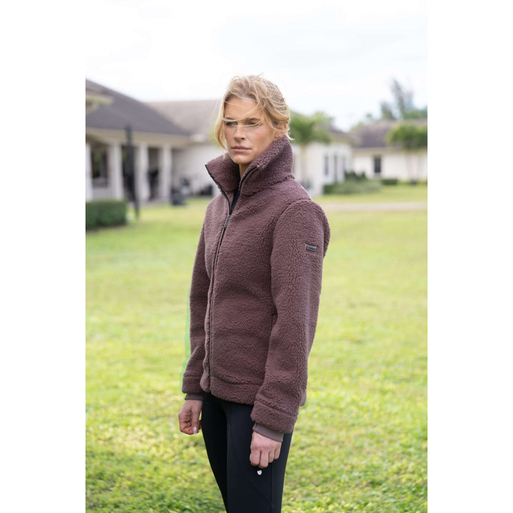 Equestrian Stockholm Blouson Polaire Teddy Blush