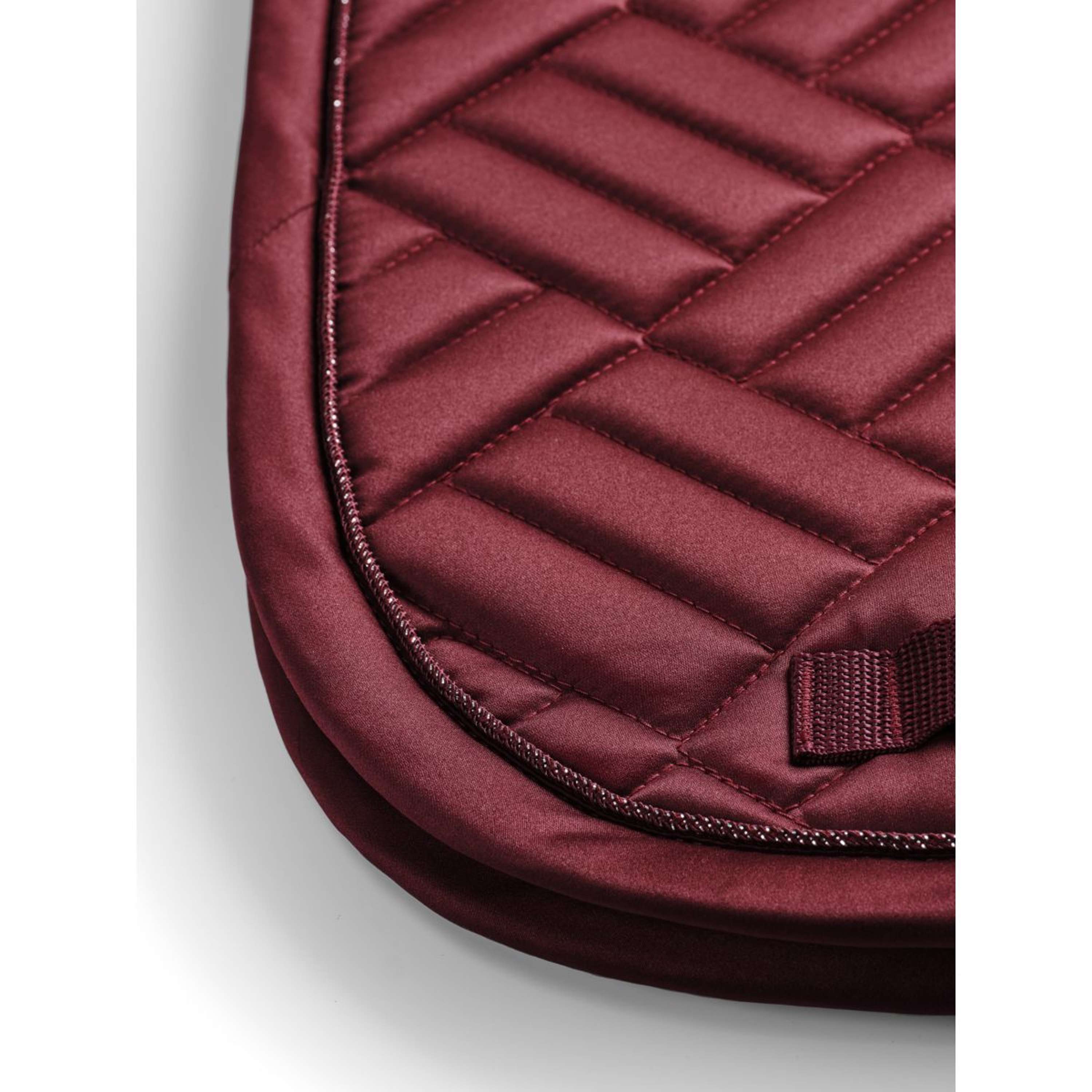 Equestrian Stockholm Tapis de Selle Modern Dressage Bordeaux